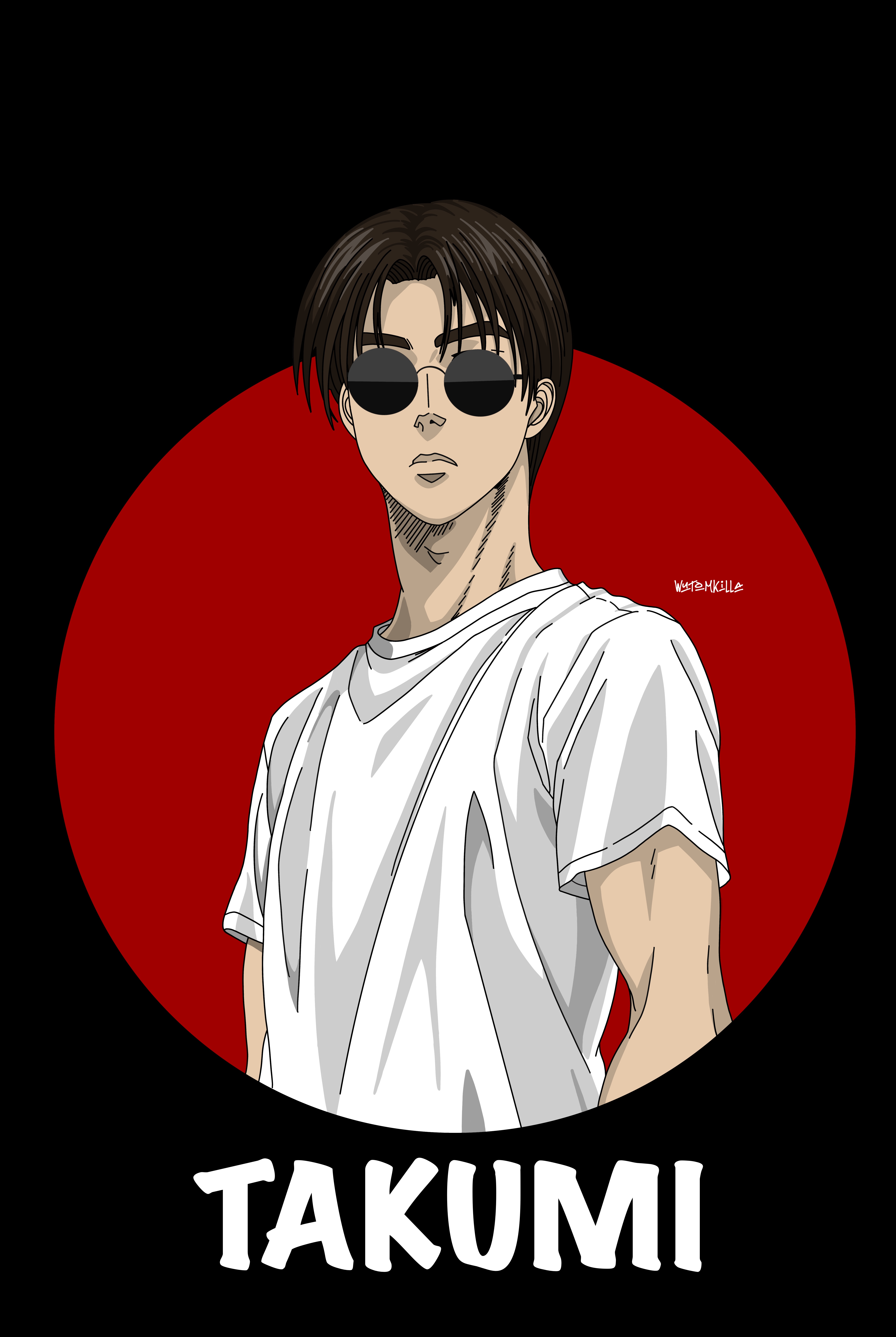 Poster Takumi / Initial D