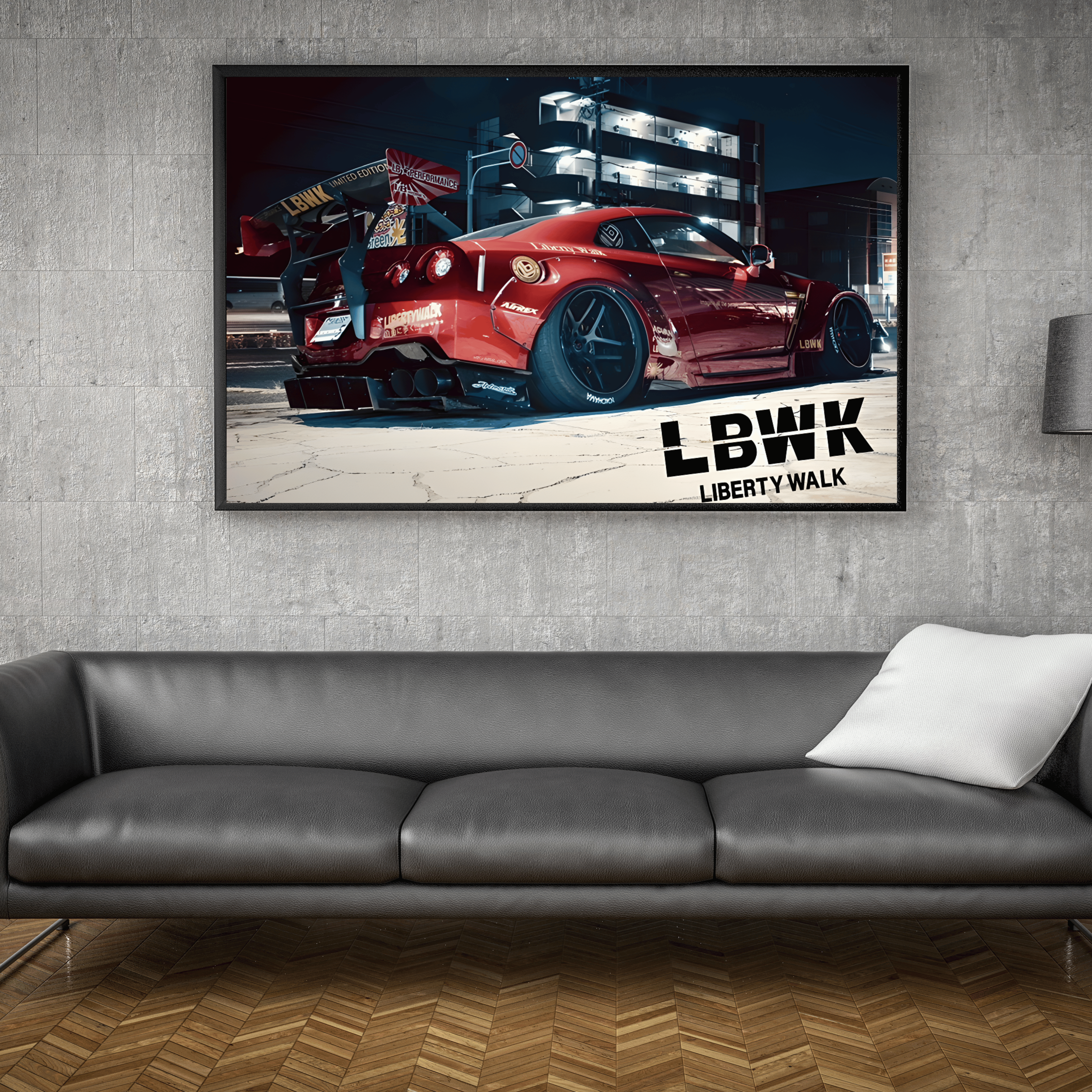 Poster GTR LBWK / WTK x INITIAL_CYRIL