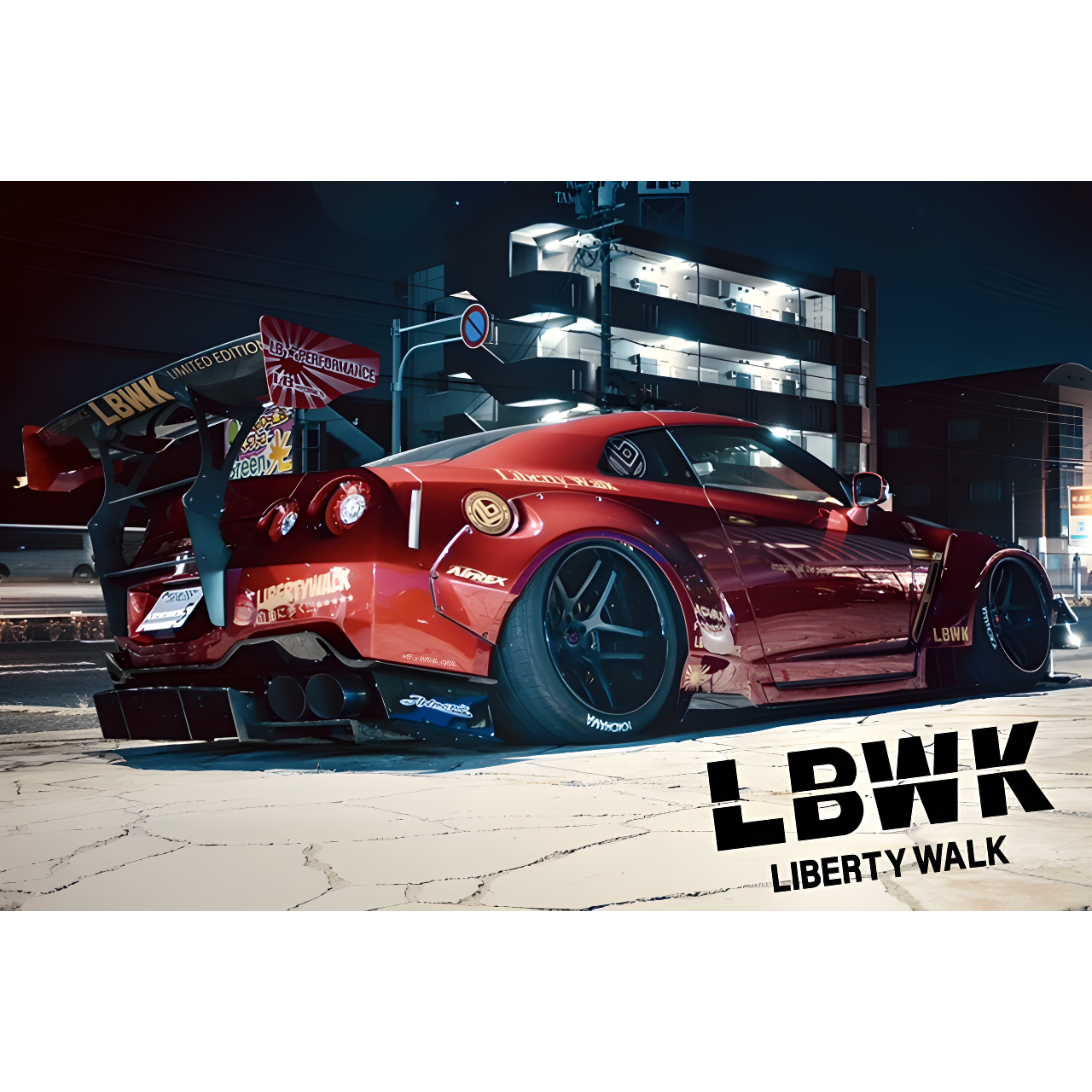 Poster GTR LBWK / WTK x INITIAL_CYRIL