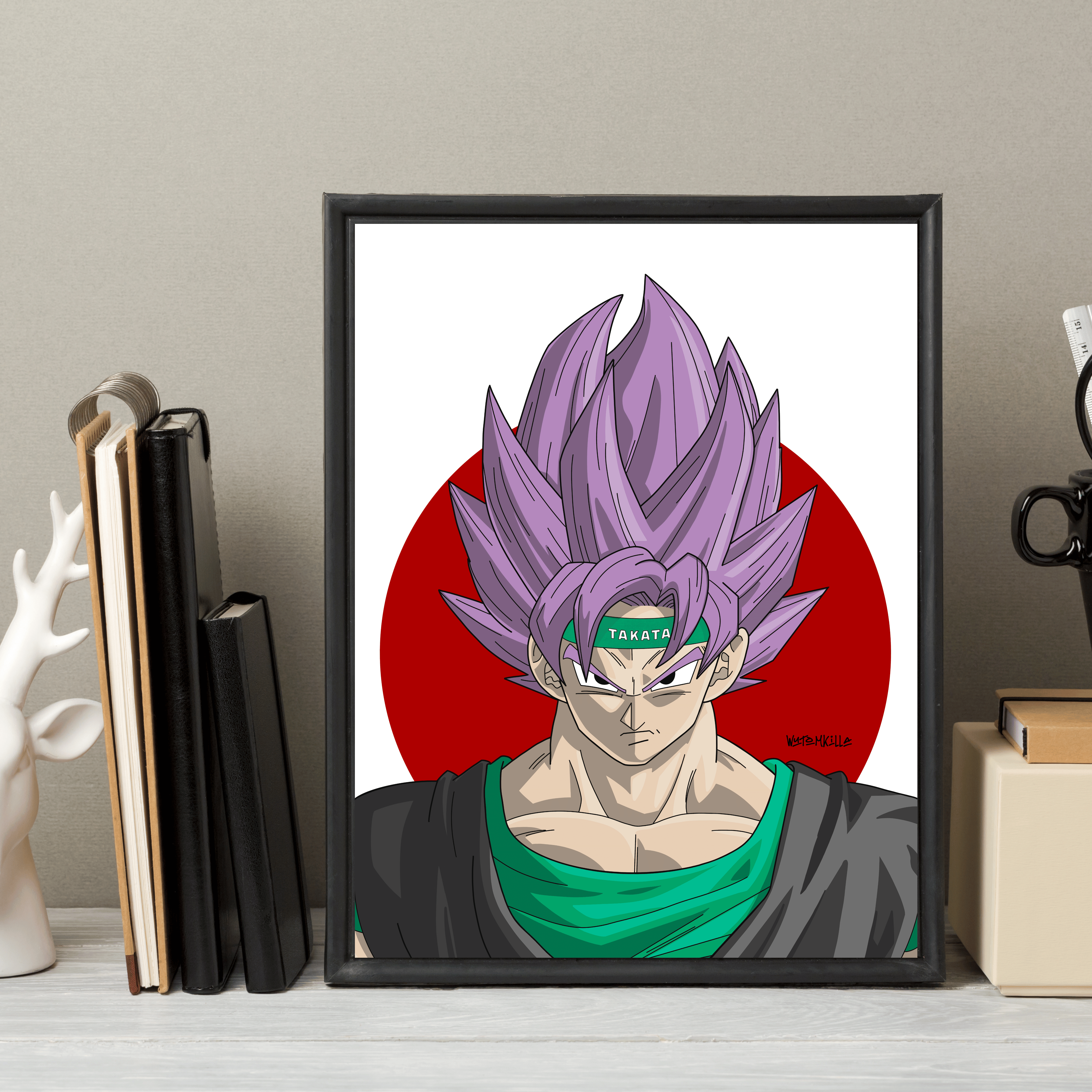 Poster Goku x Takata