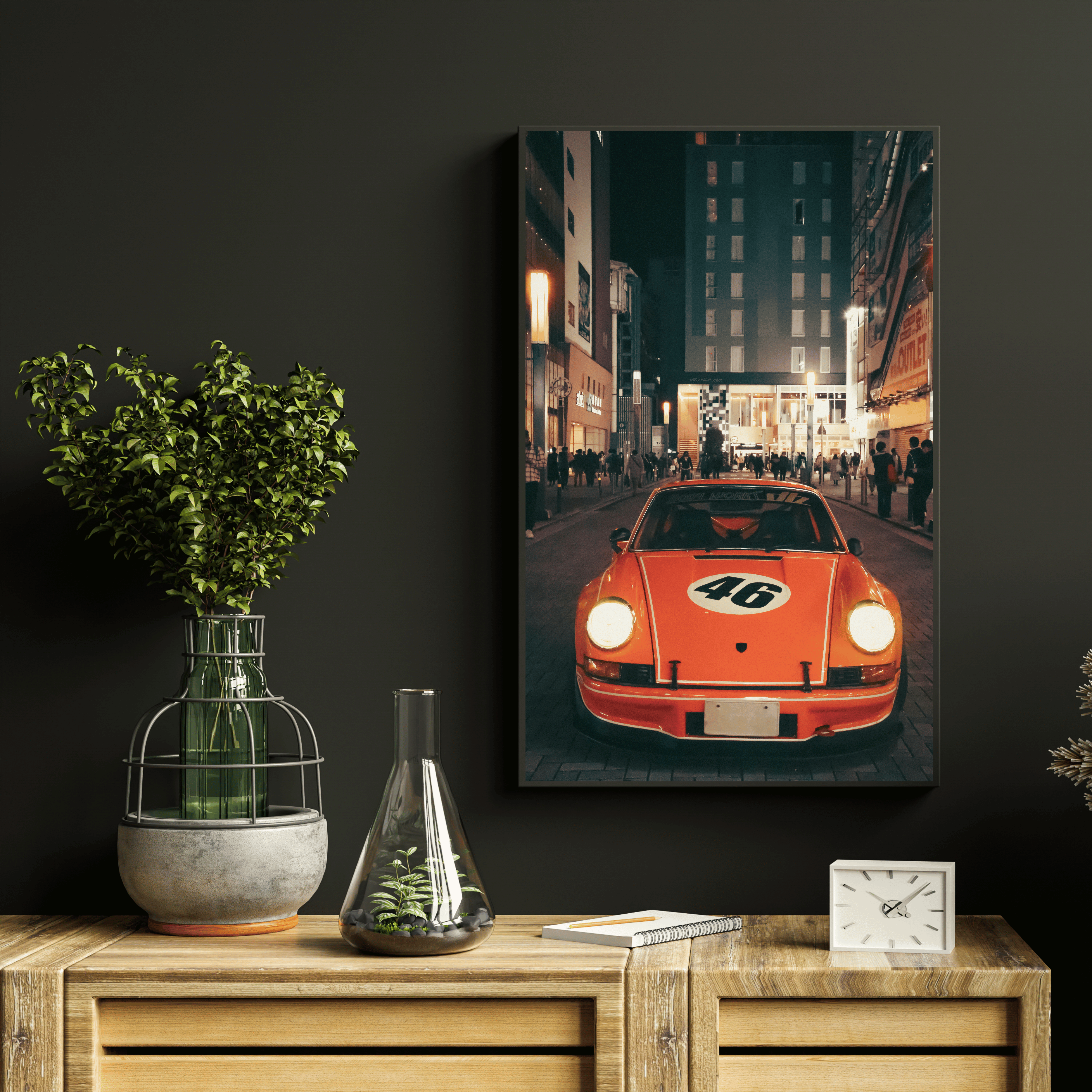 Poster 911 Japan / WTK x INITIAL_CYRIL