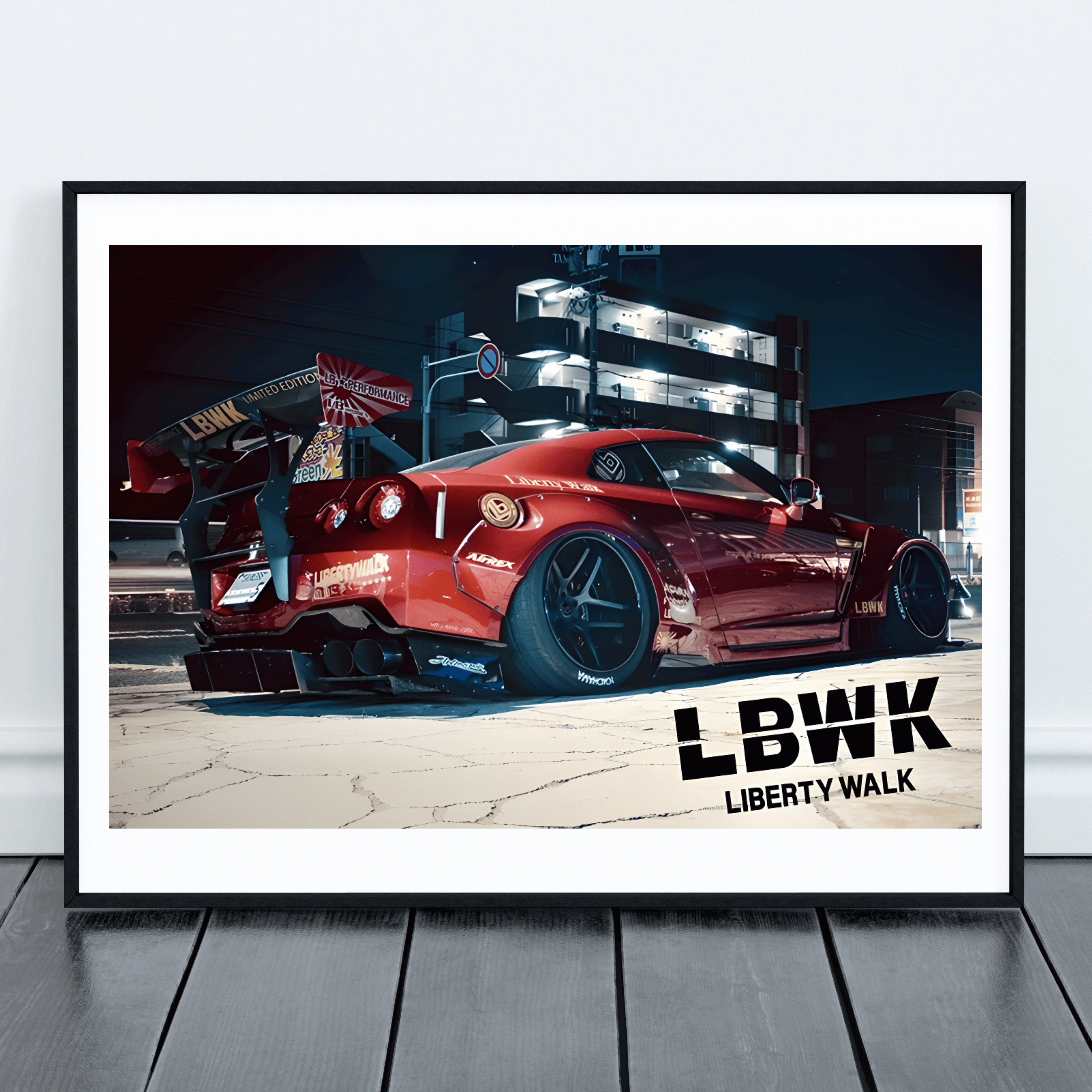 Poster GTR LBWK / WTK x INITIAL_CYRIL