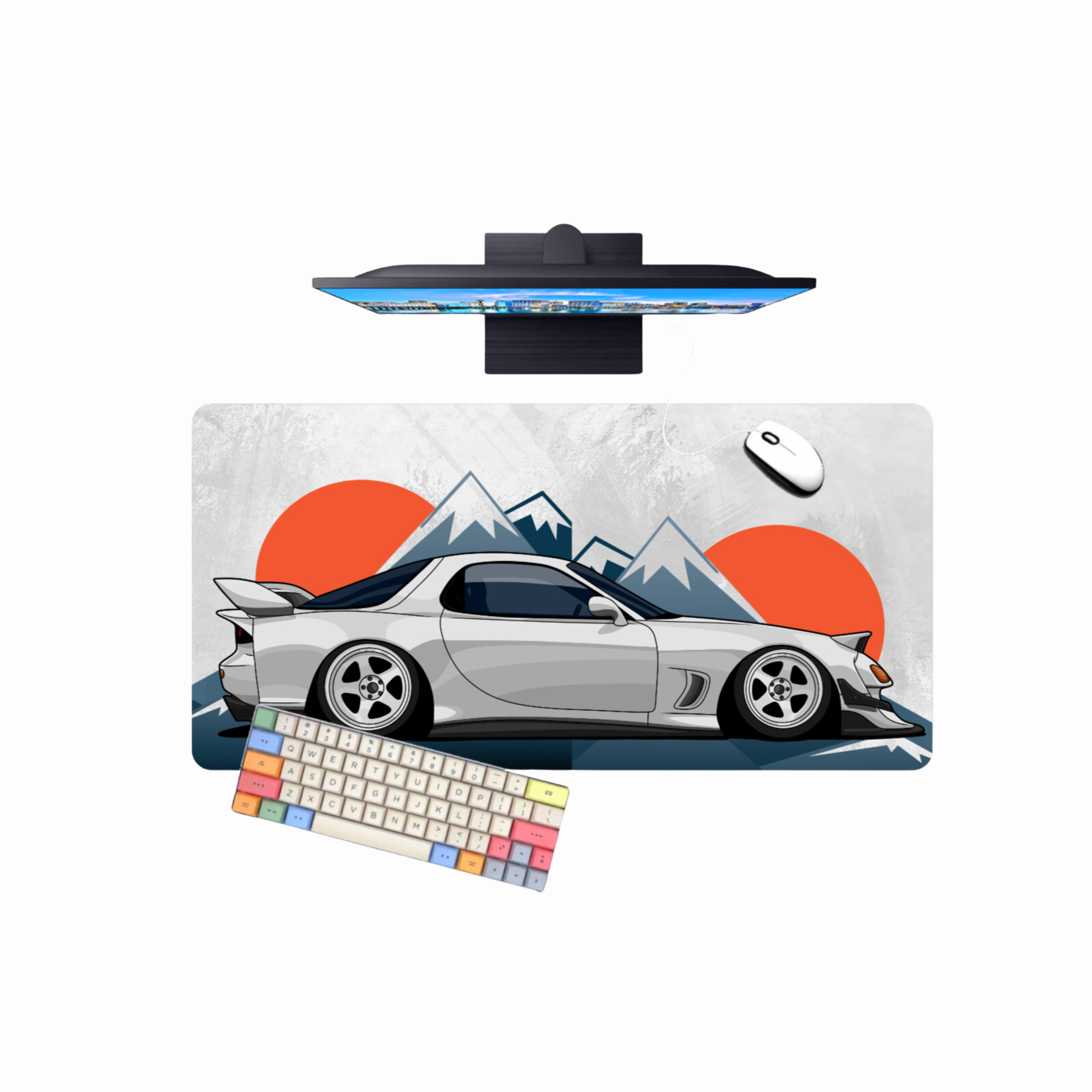 Tapis de bureau personnalisé