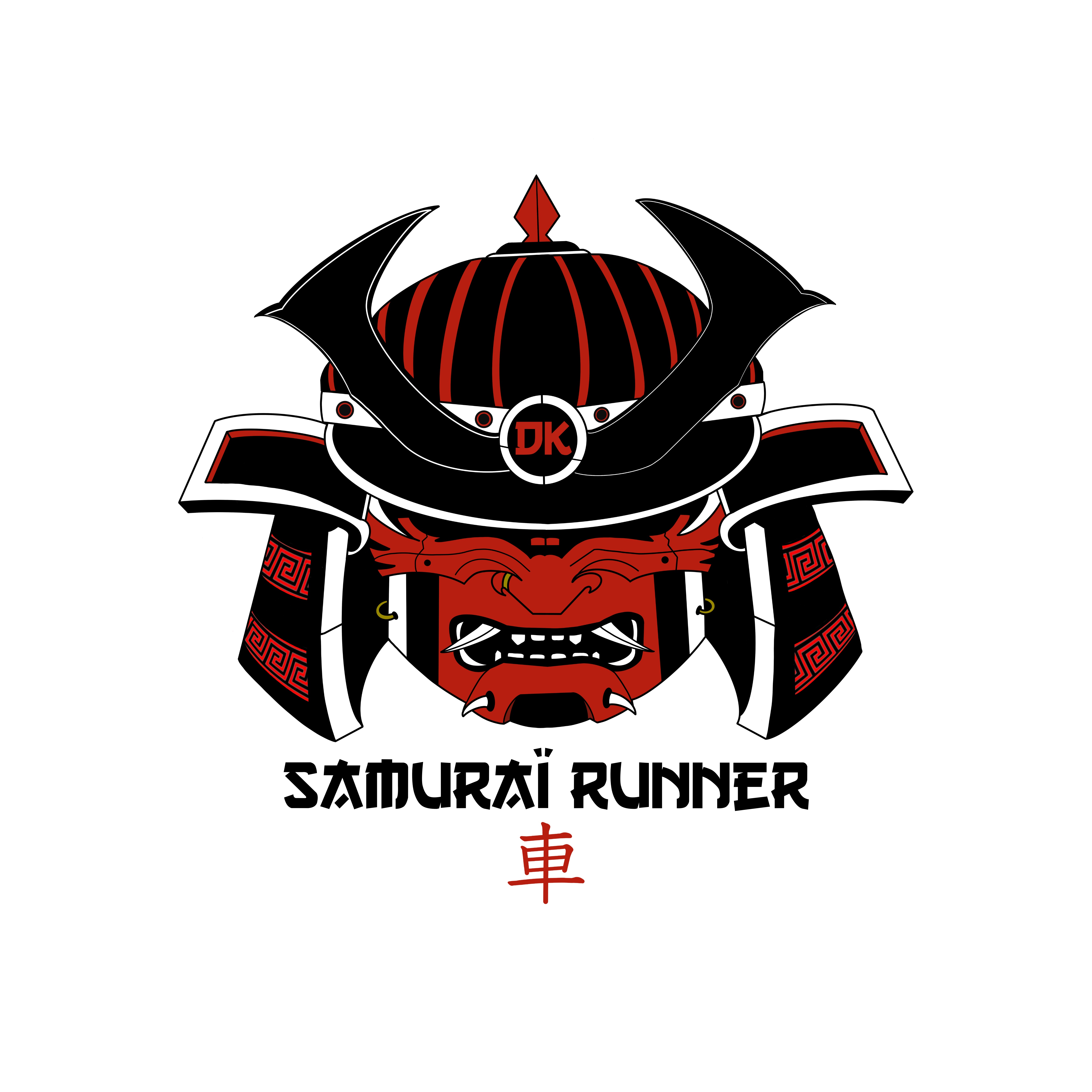 Stickers Samuraï Runner