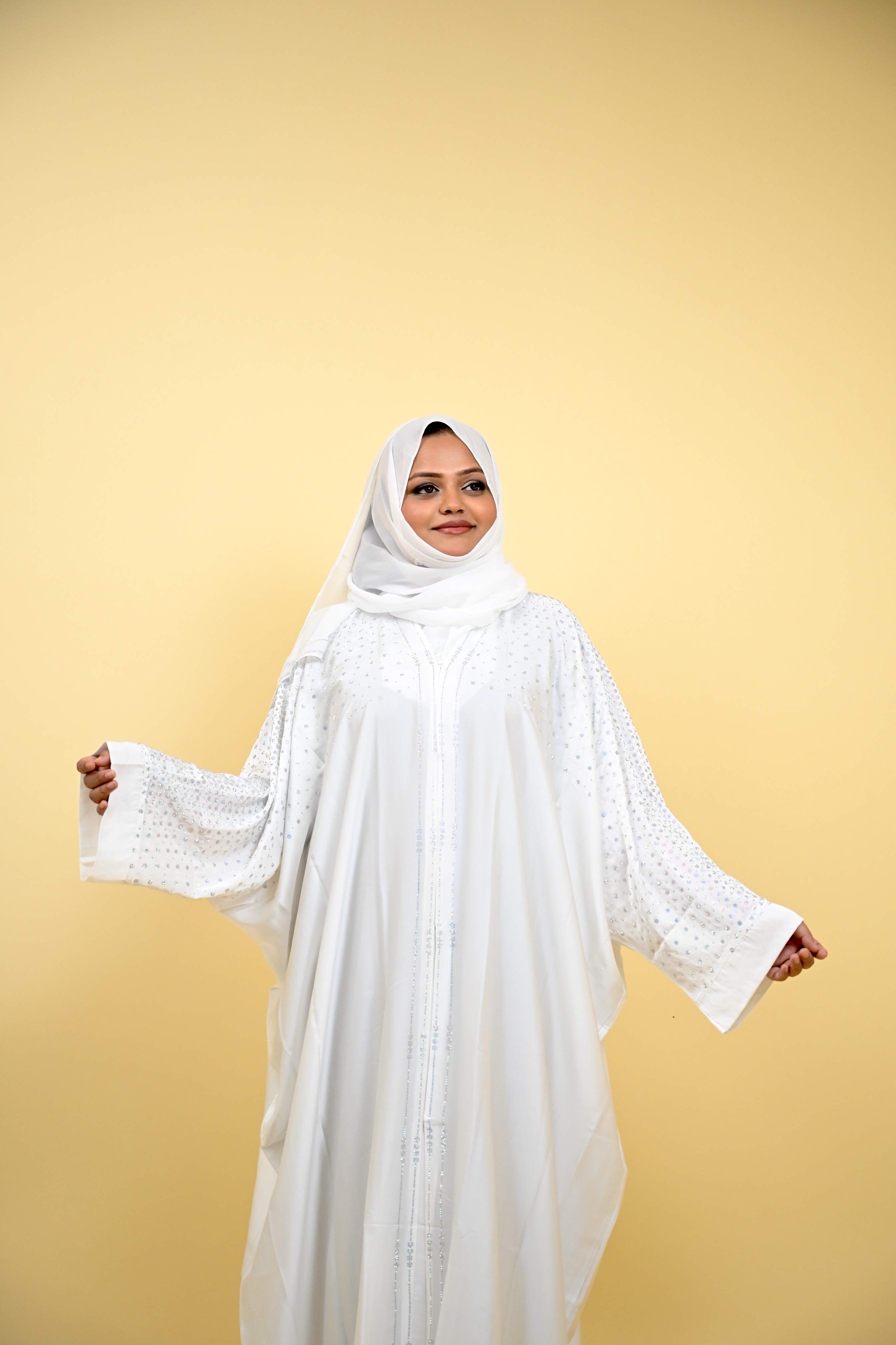 Huda  - Armani Satin Farasha 