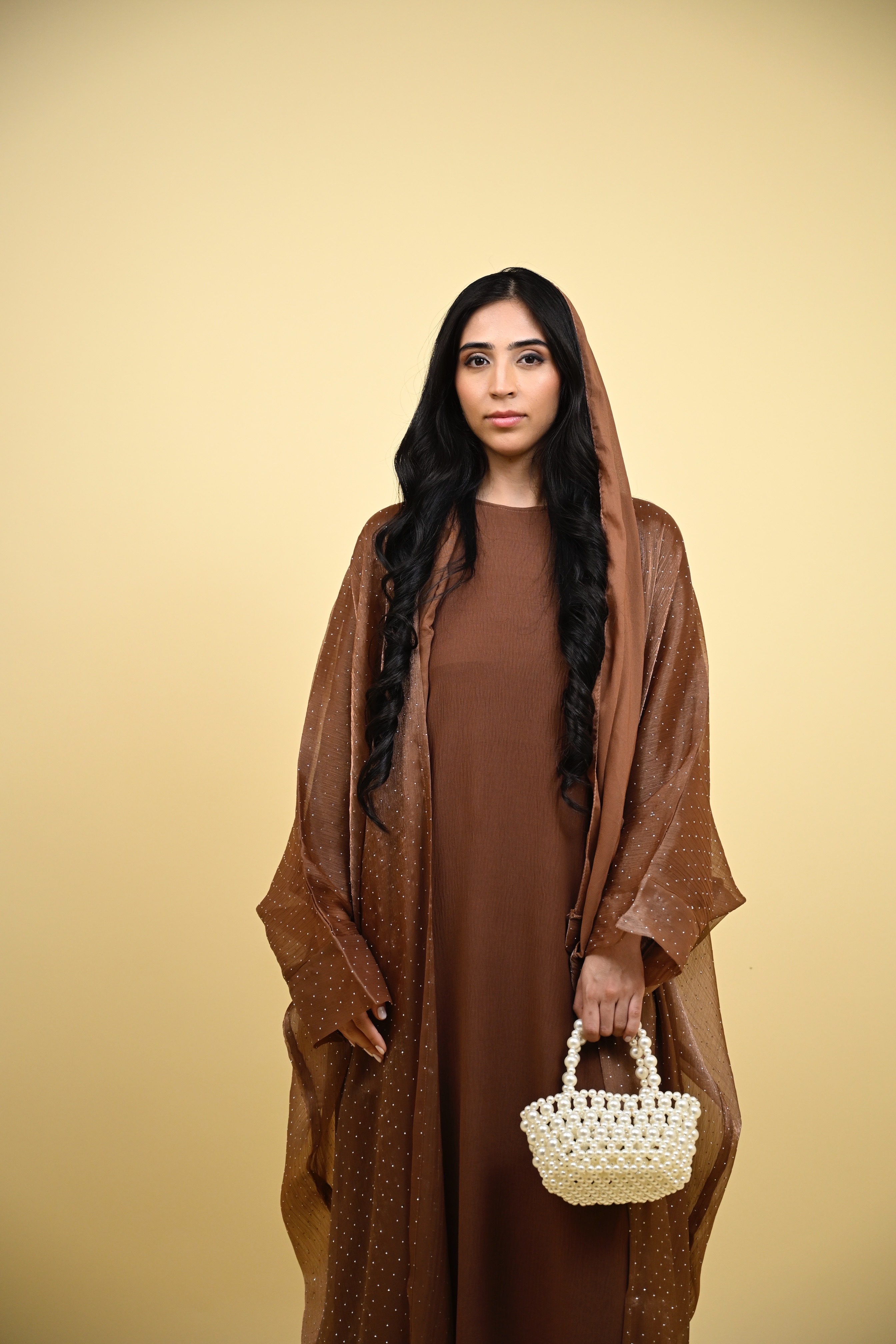 Ayat- stardust organza kaftan