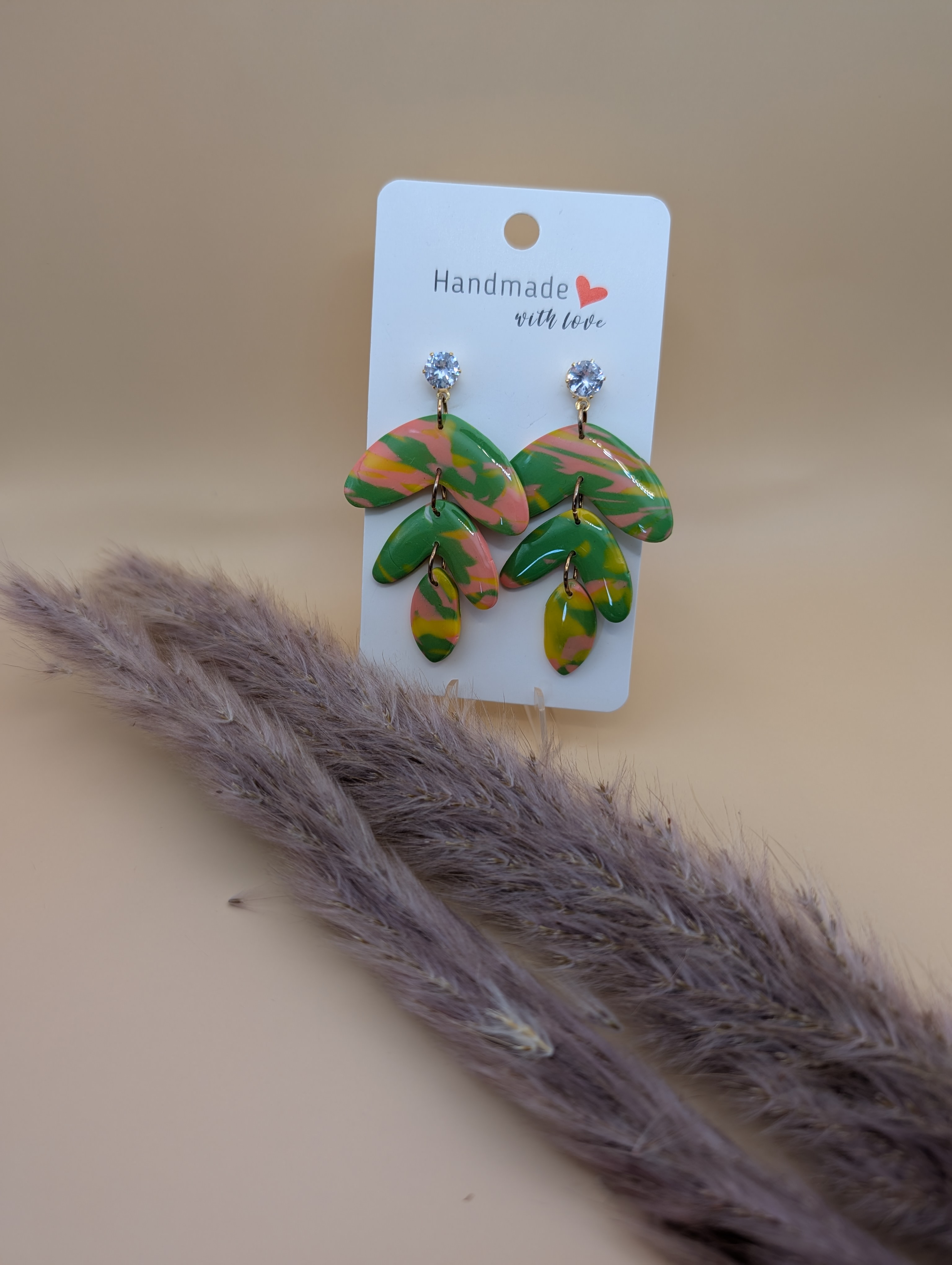 Ohrringe Green Spring