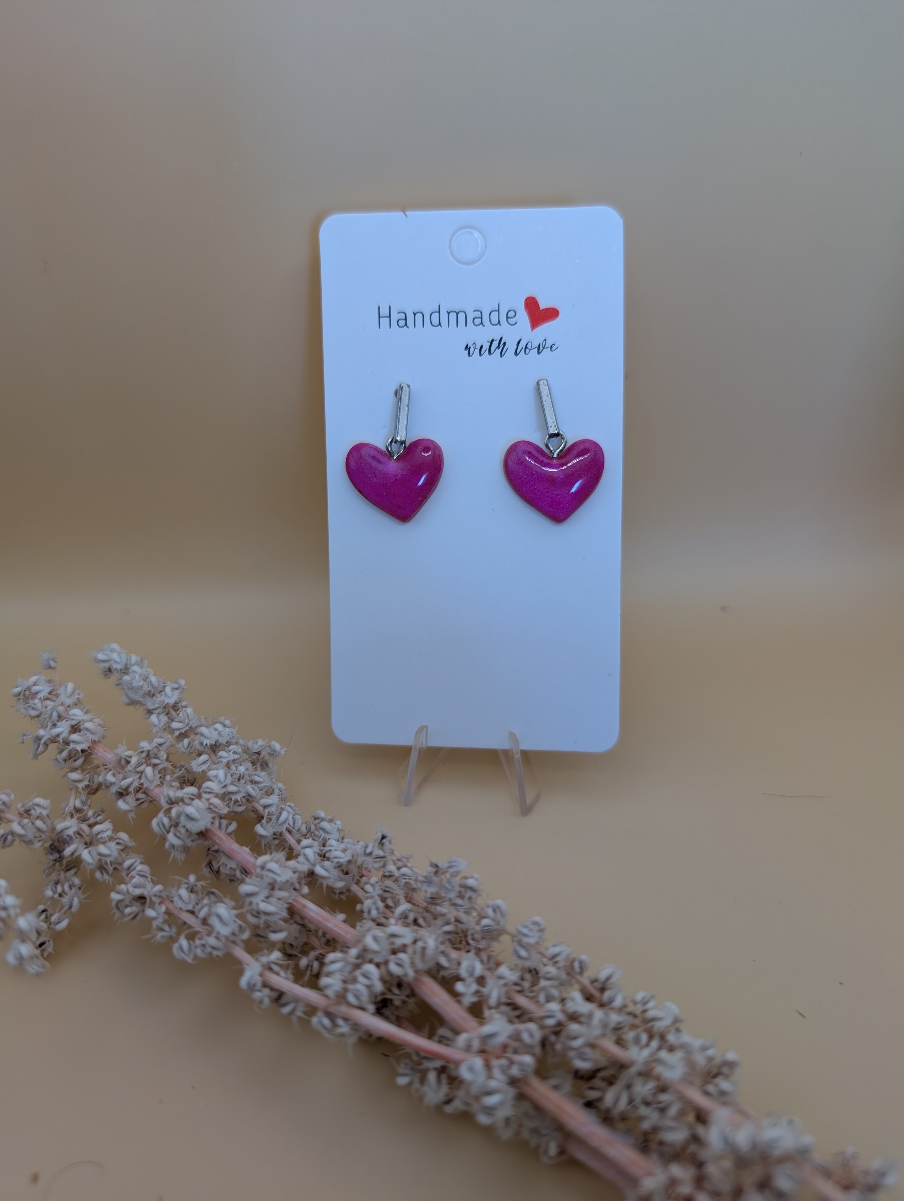 Ohrring "little Pink Heart"