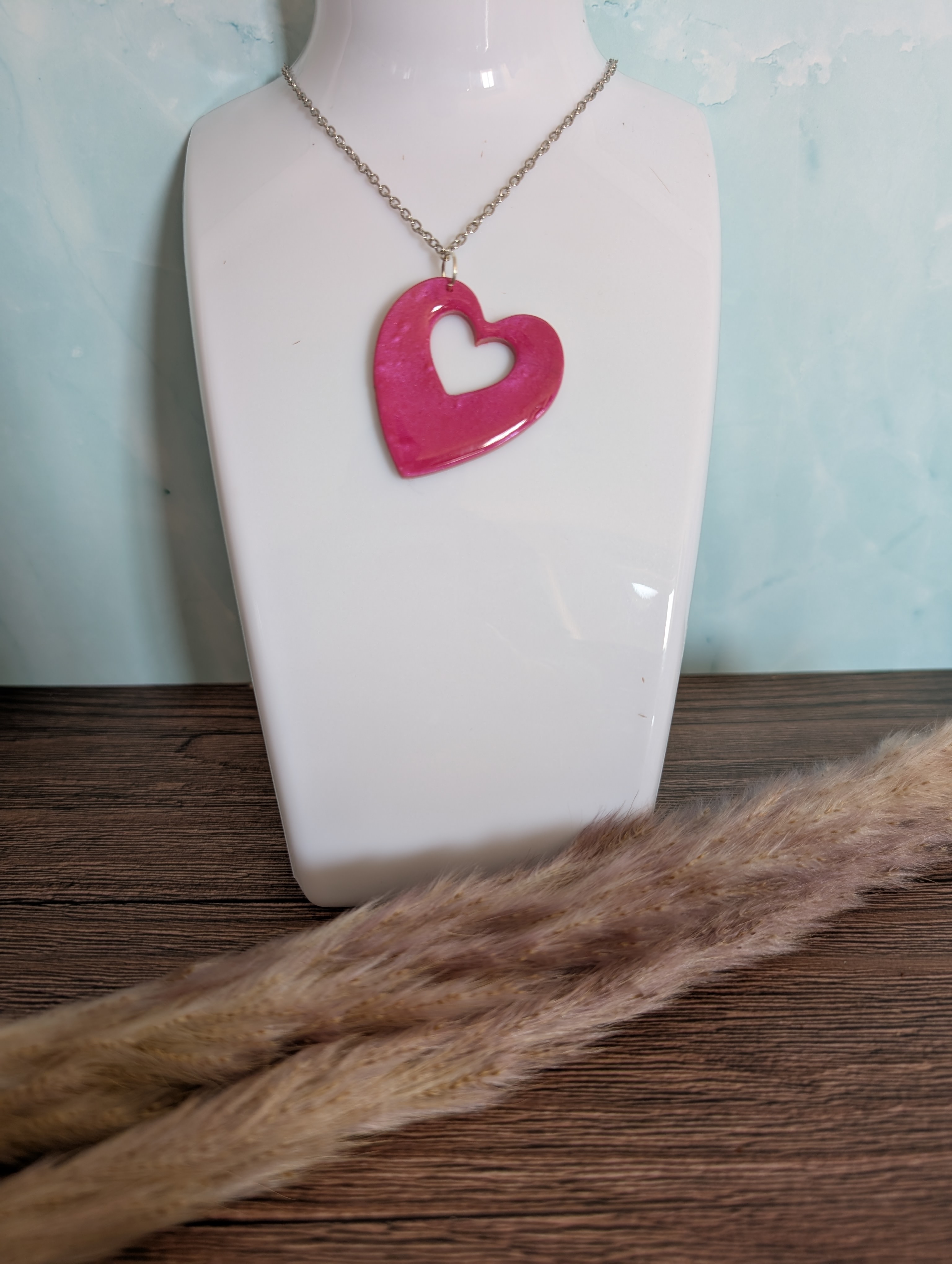 Halskette "Pink Heart"