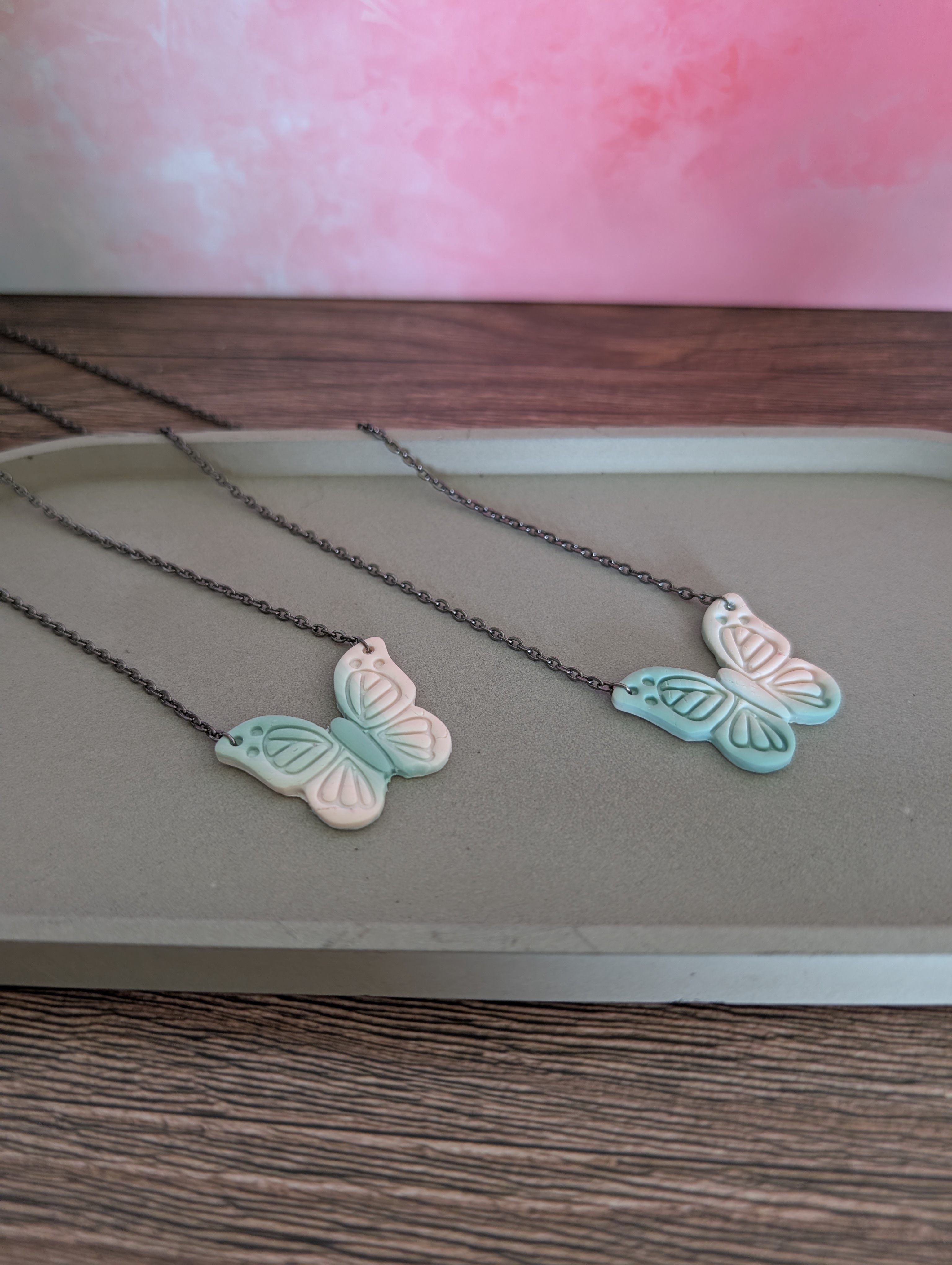 Halskette "Großer Schmetterling"