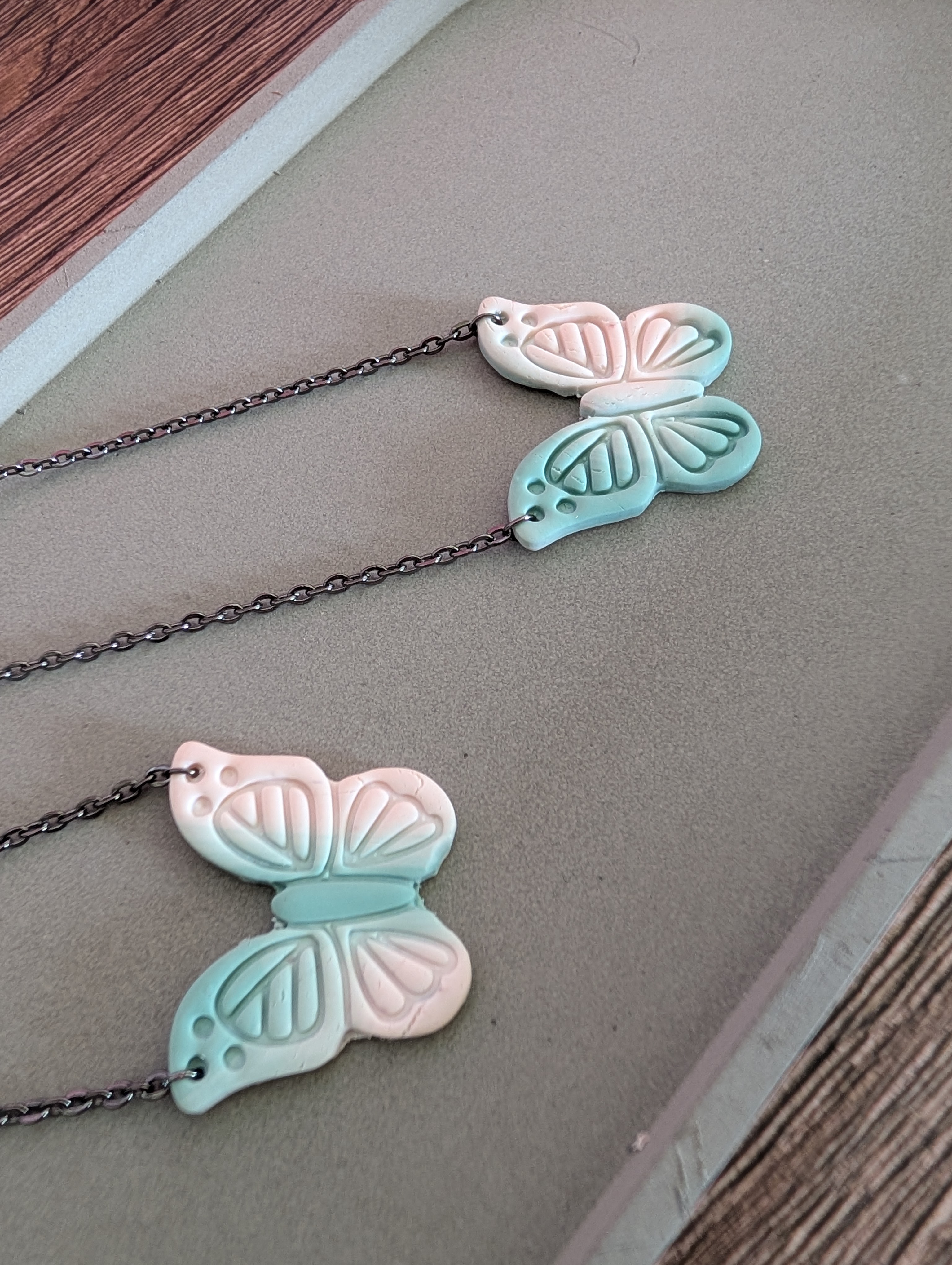 Halskette "Großer Schmetterling"