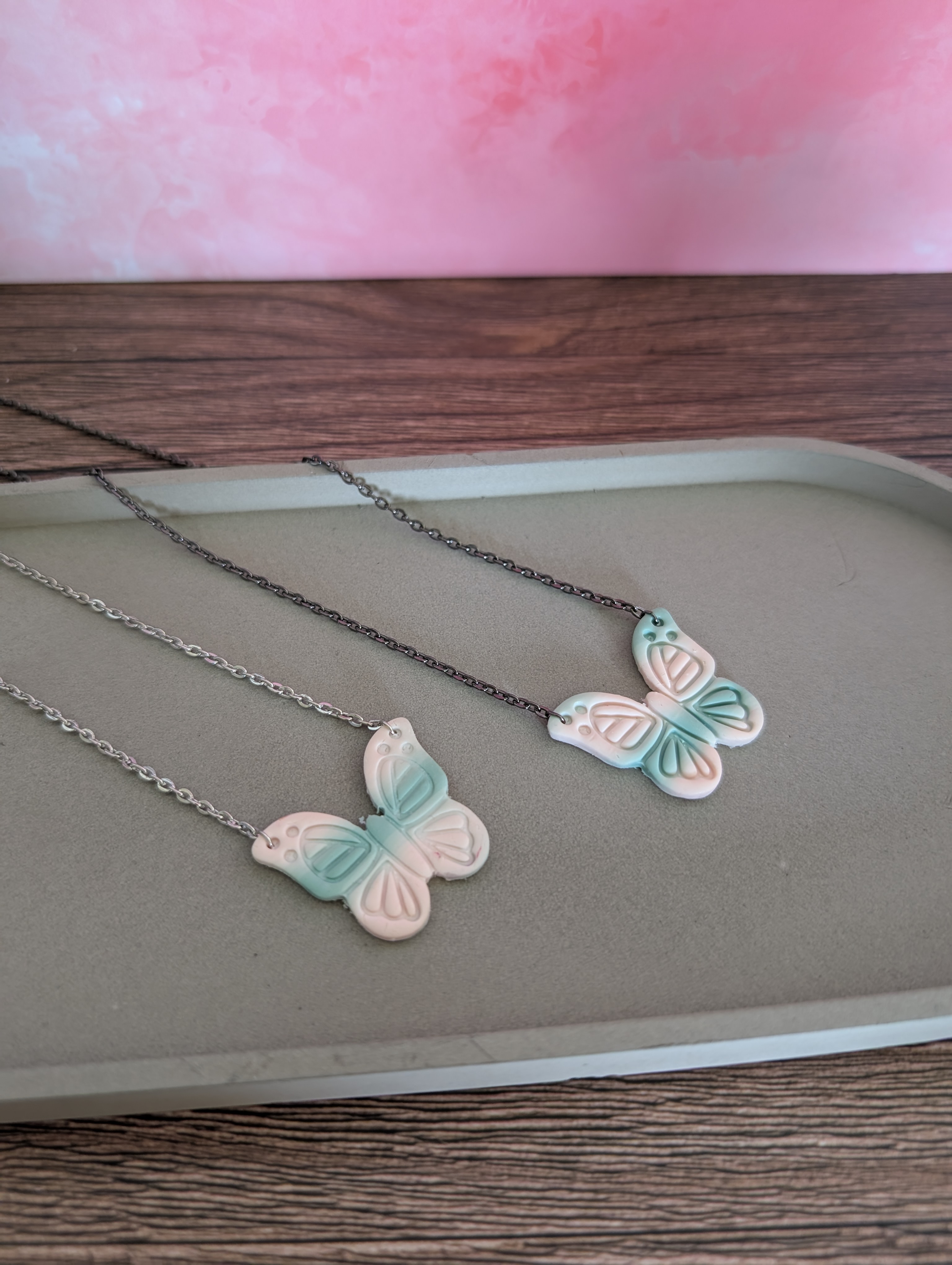 Halskette "Großer Schmetterling"