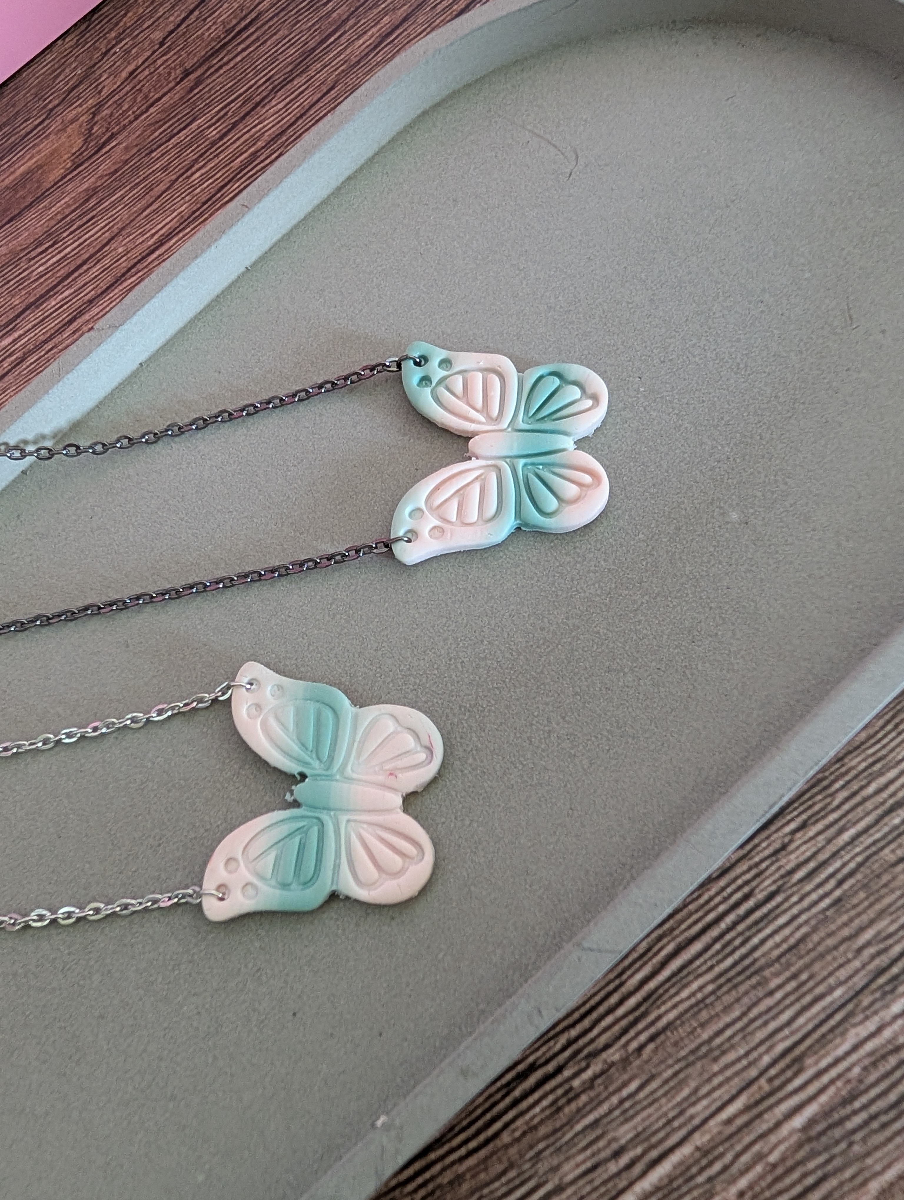 Halskette "Großer Schmetterling"