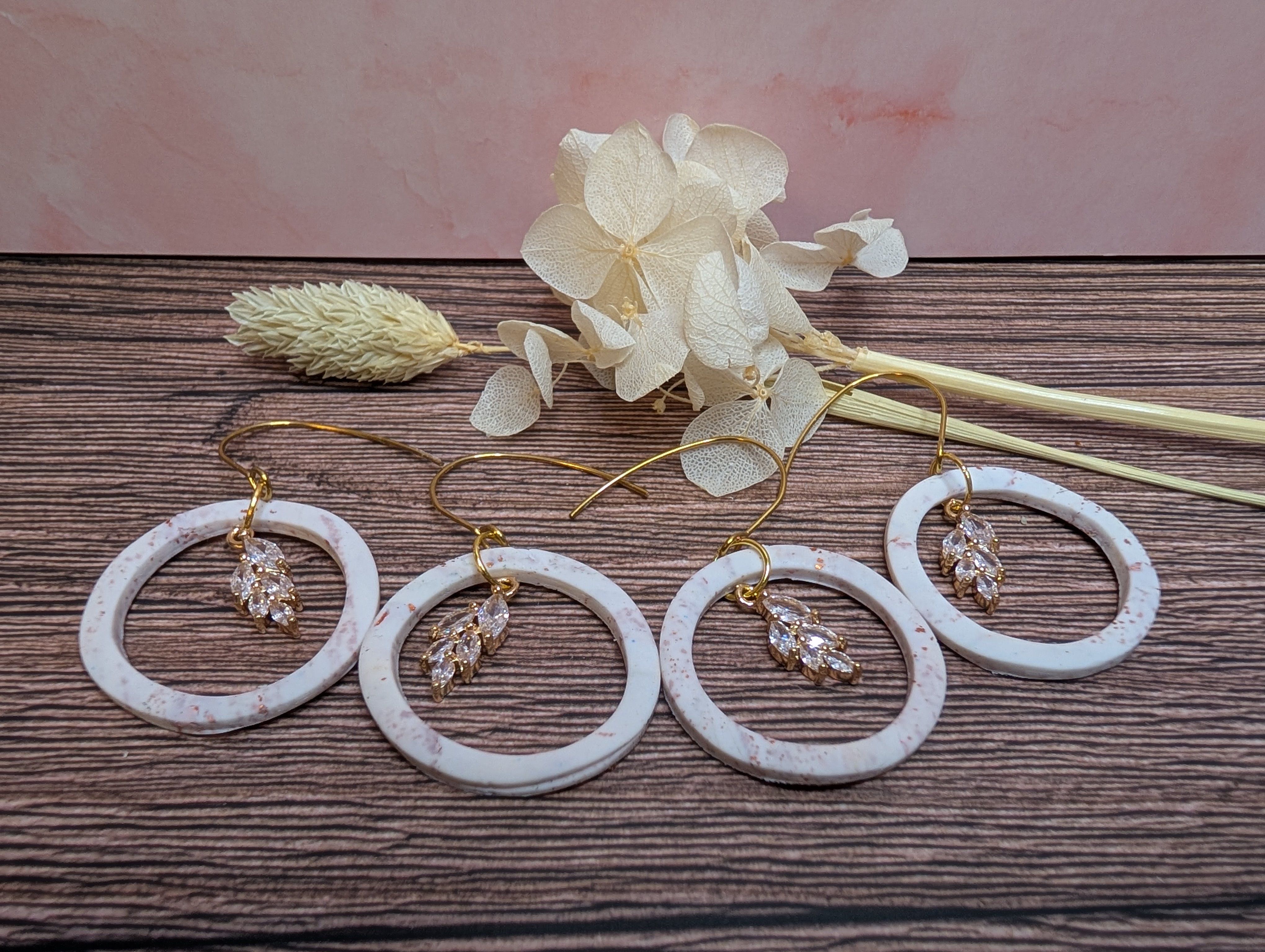 Ohrringe White elegant 