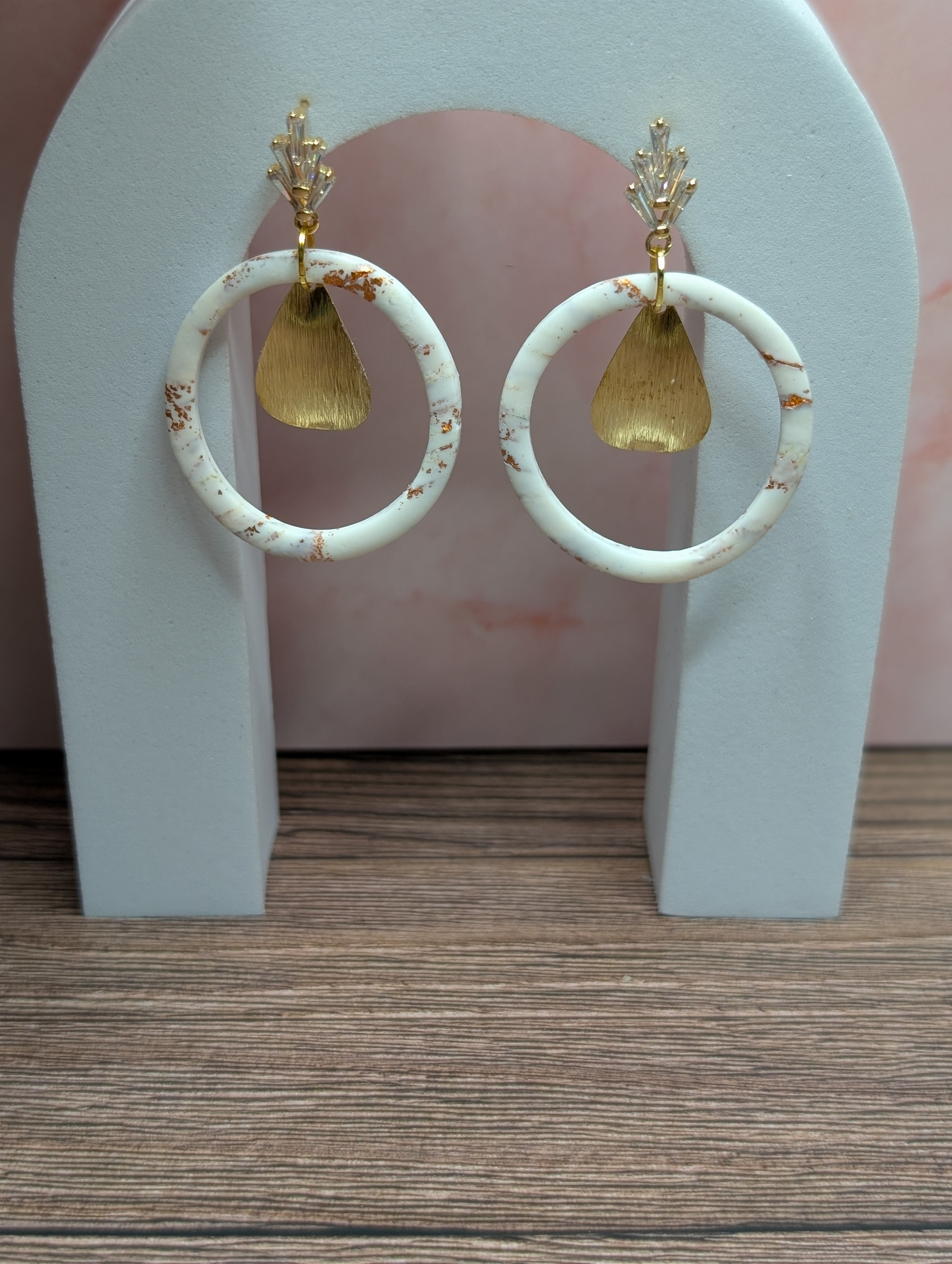 Ohrringe White elegant 