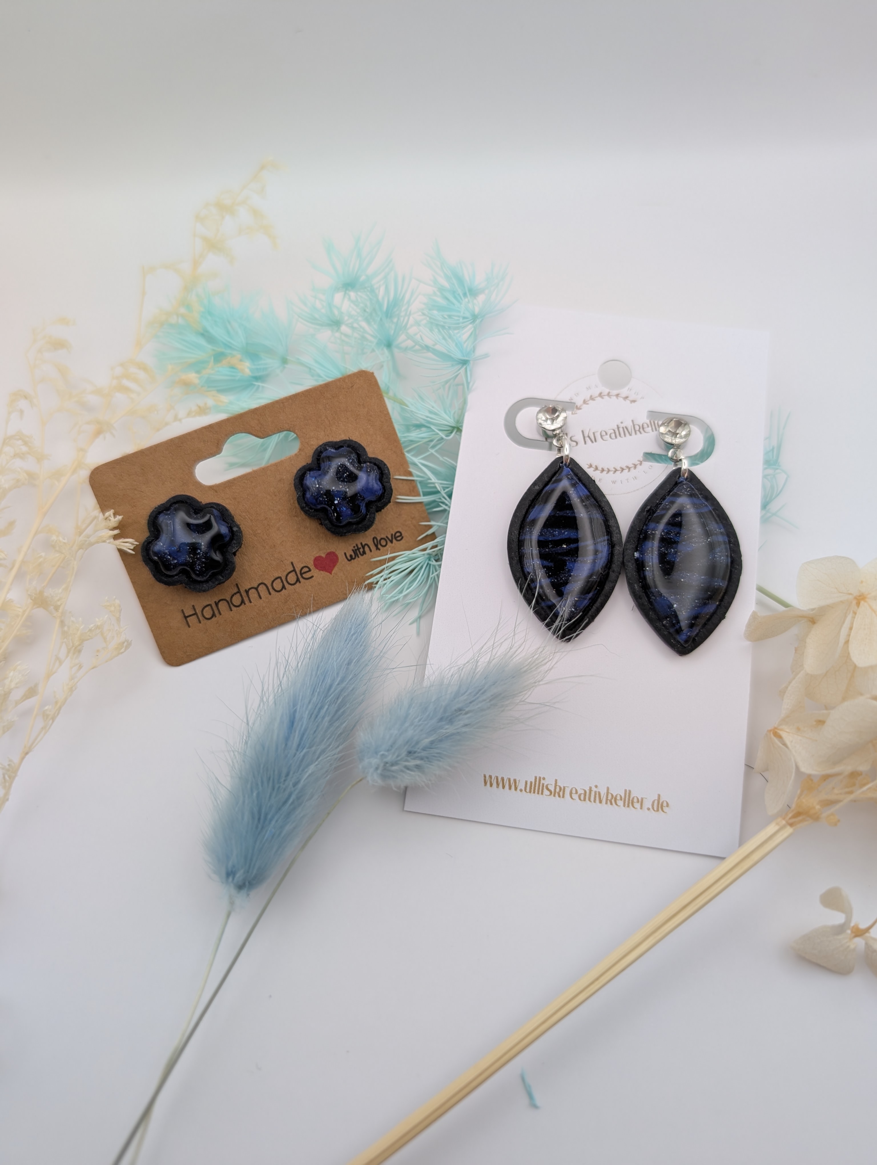 Ohrringe elegant Midnight