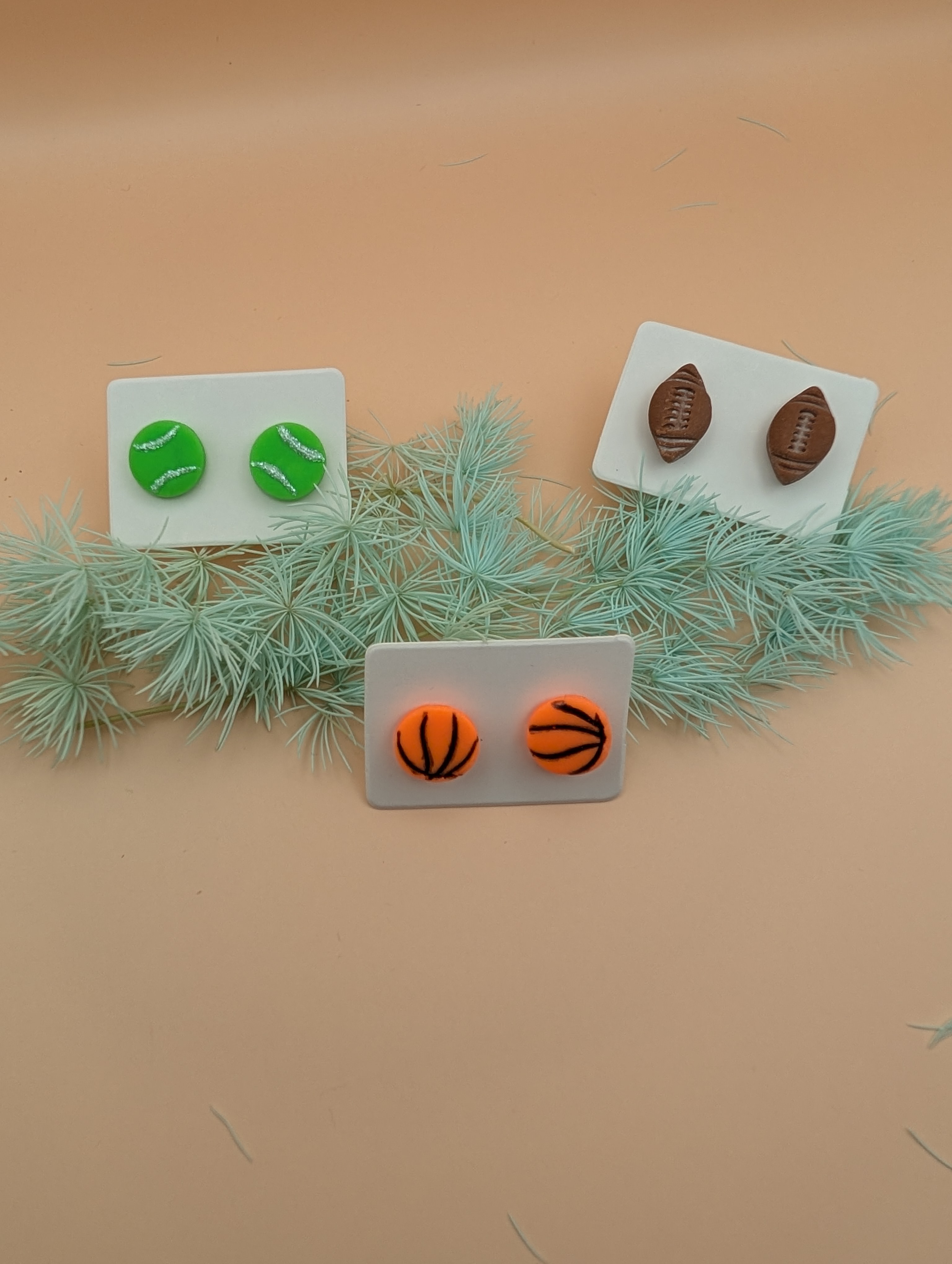 Ohrstecker Sportbälle