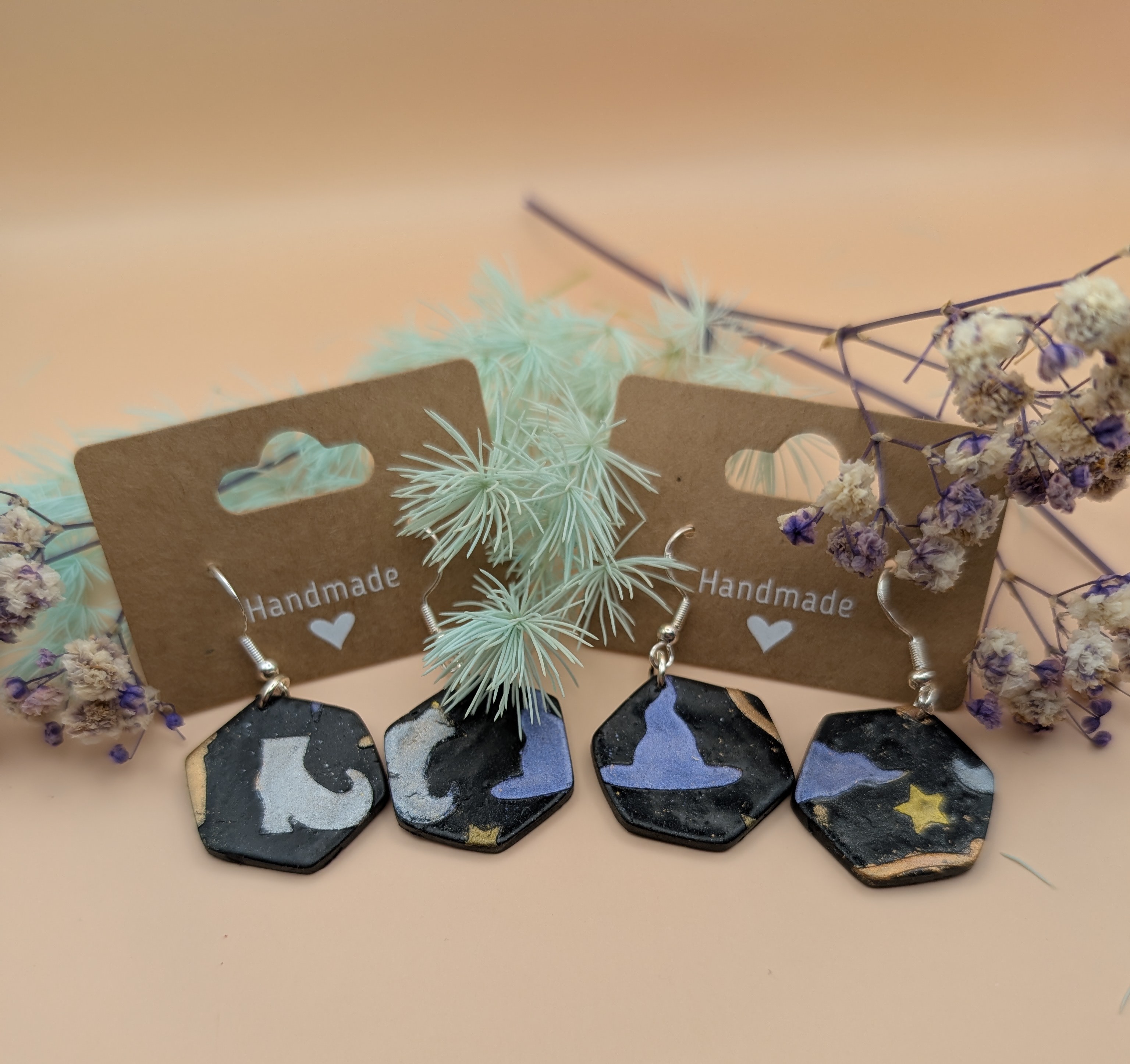 Ohrring "Halloween-Hexe"