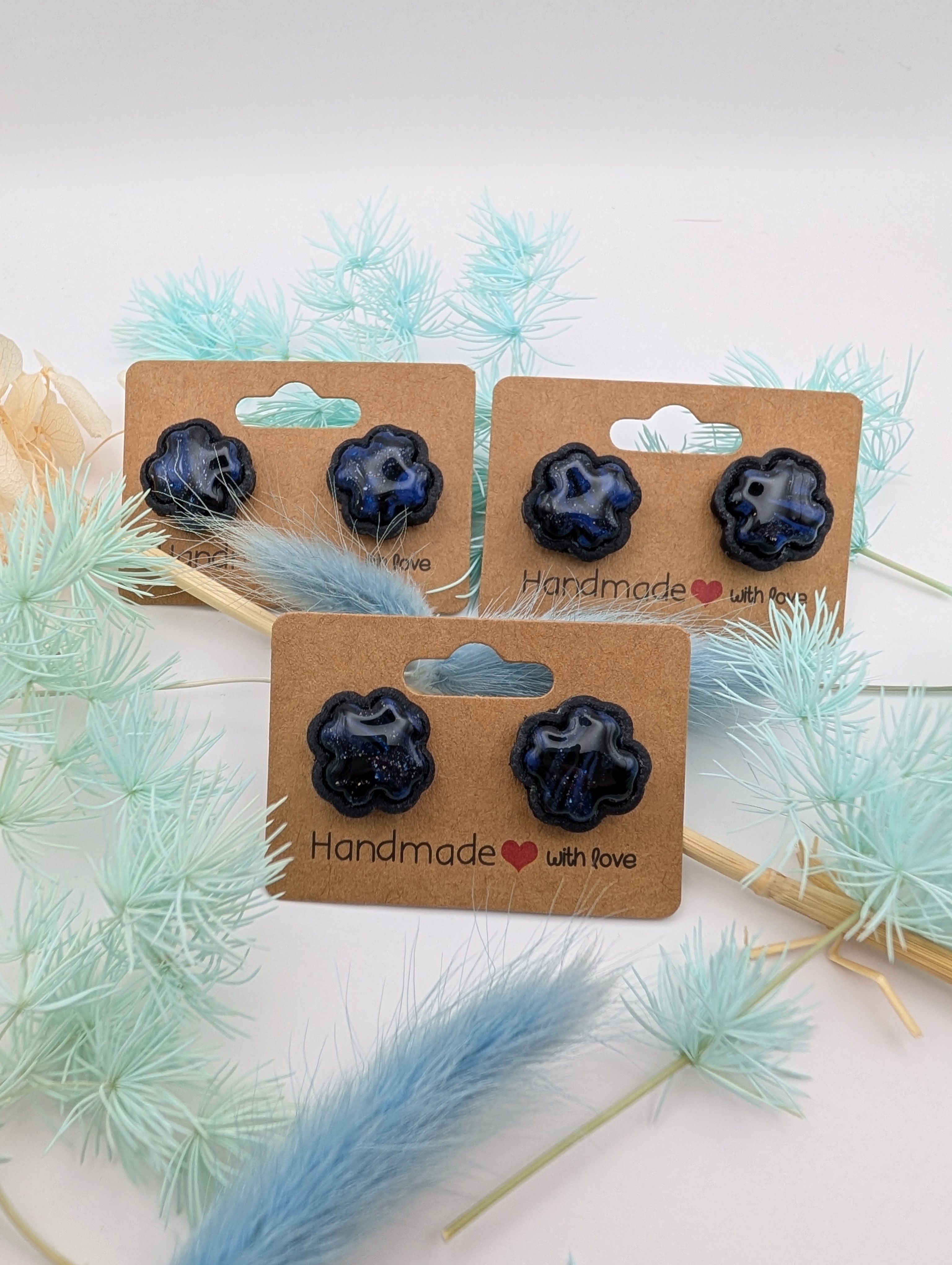 Ohrringe elegant Midnight