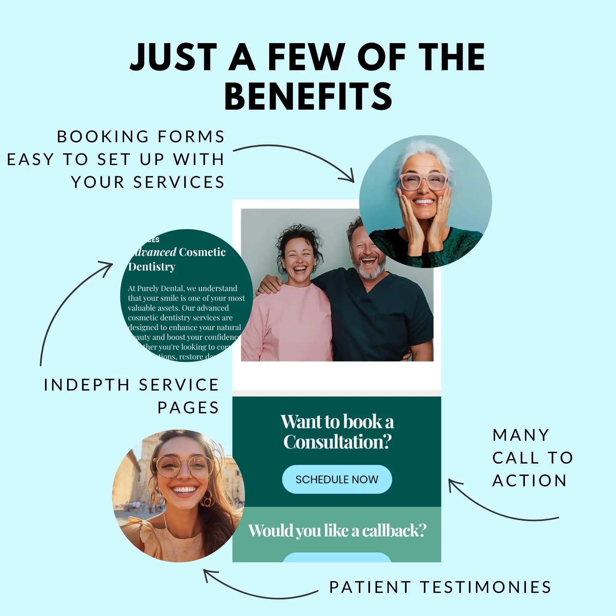 The Clinic . Wix Template for Wellness Healing Practitioners, Therapists and Teachers