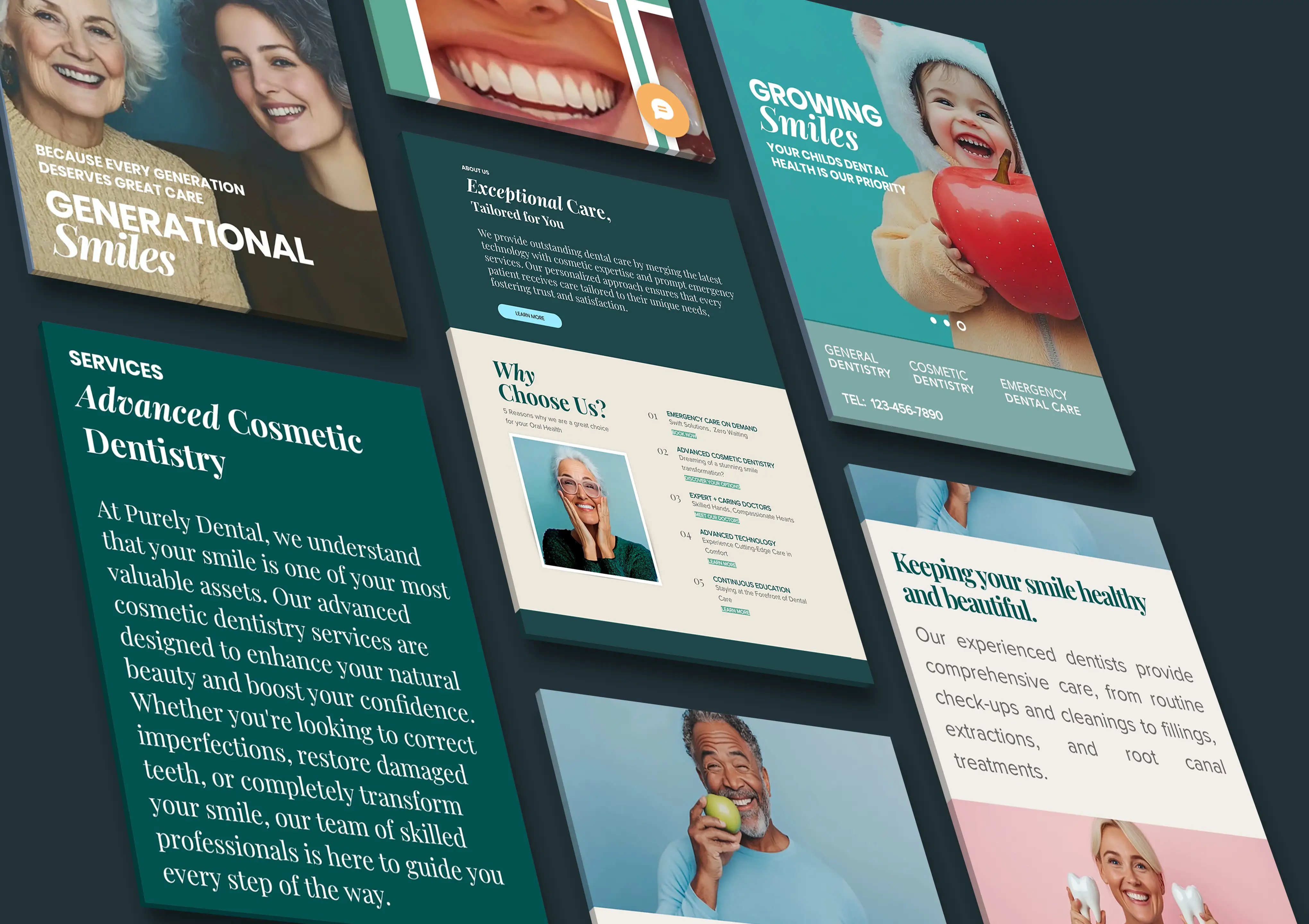 The Clinic . Wix Template for Wellness Healing Practitioners, Therapists and Teachers