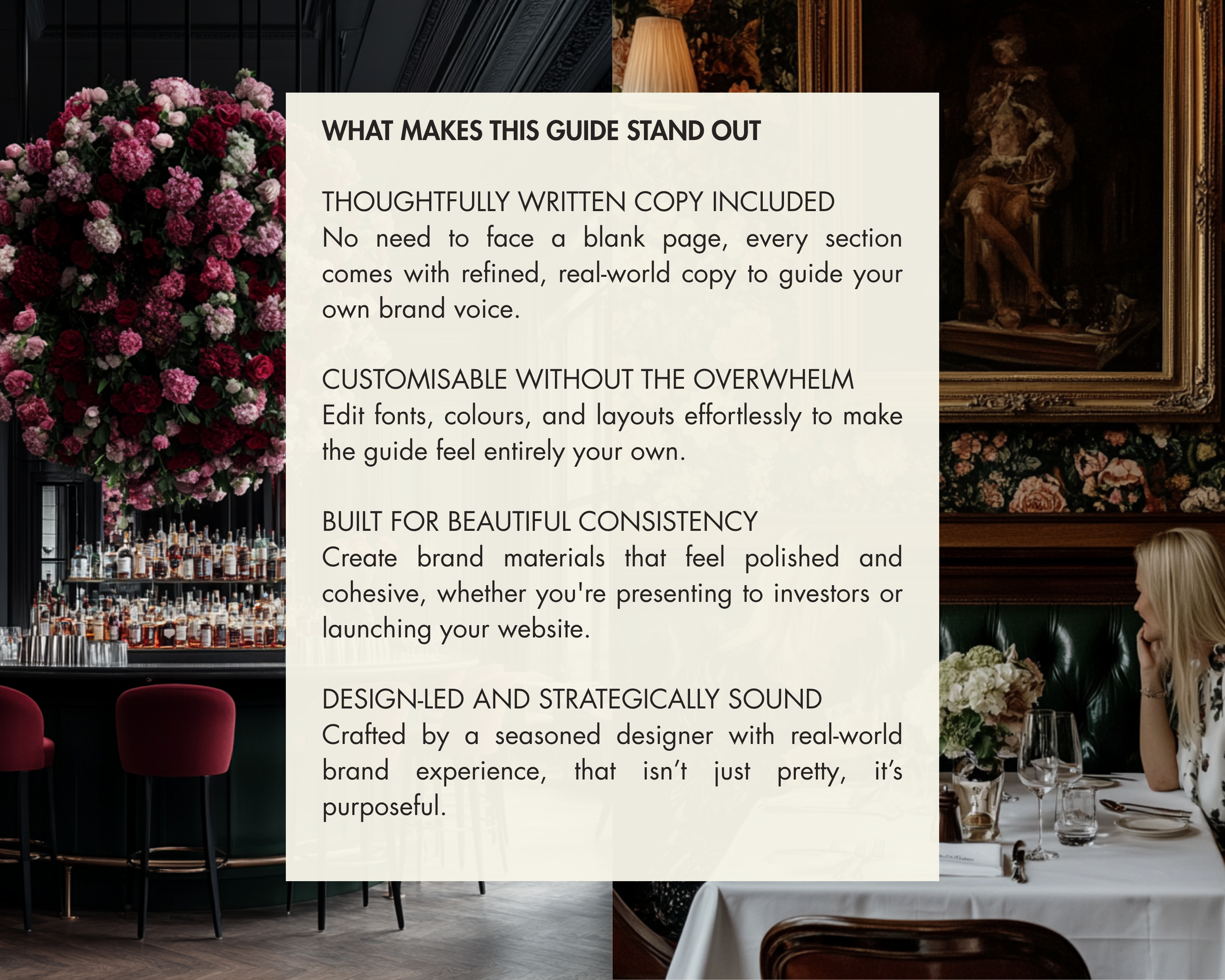 Supper Luxury Brand Identity Guidelines . Canva Template