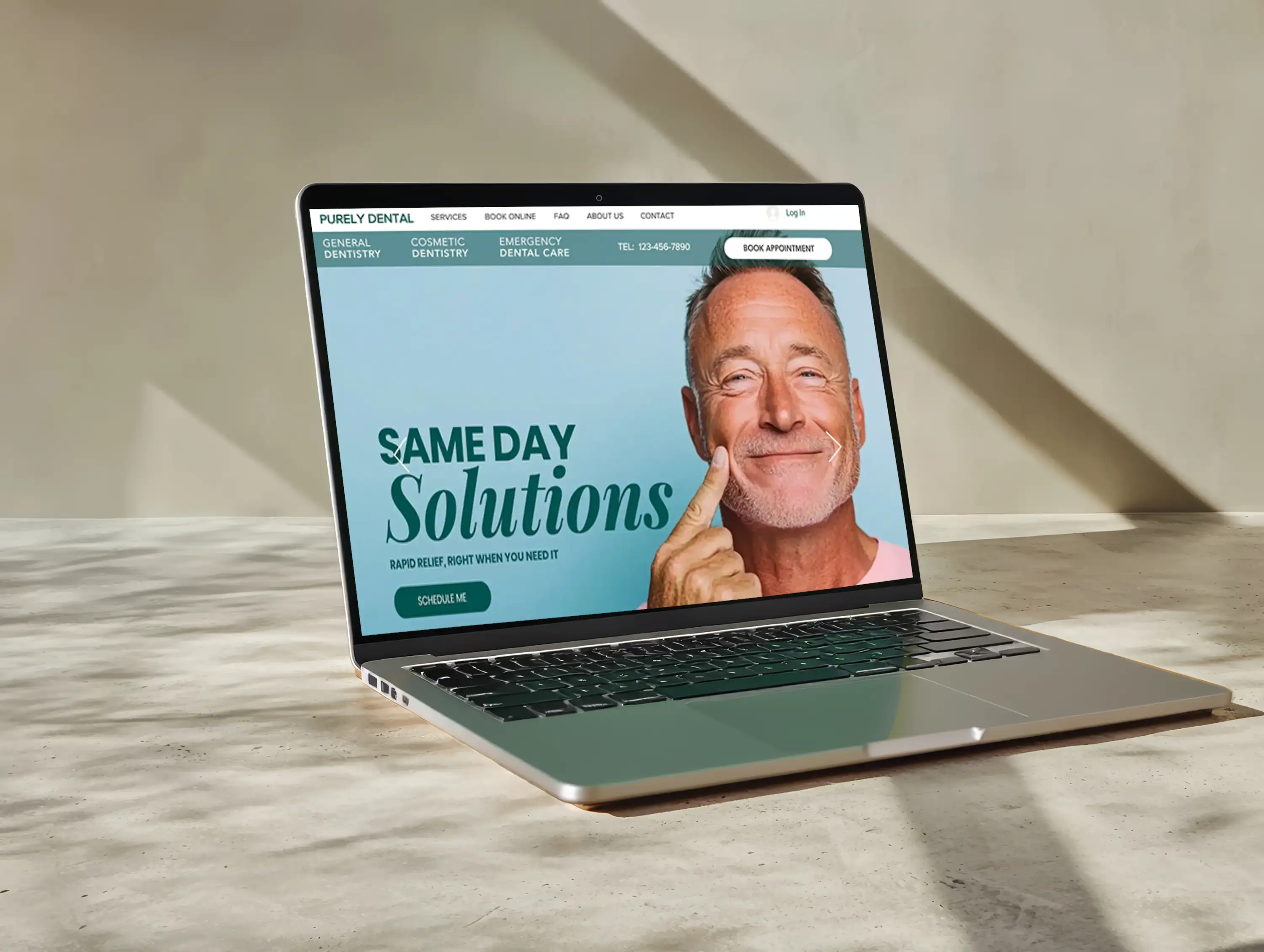 The Clinic . Wix Template for Wellness Healing Practitioners, Therapists and Teachers