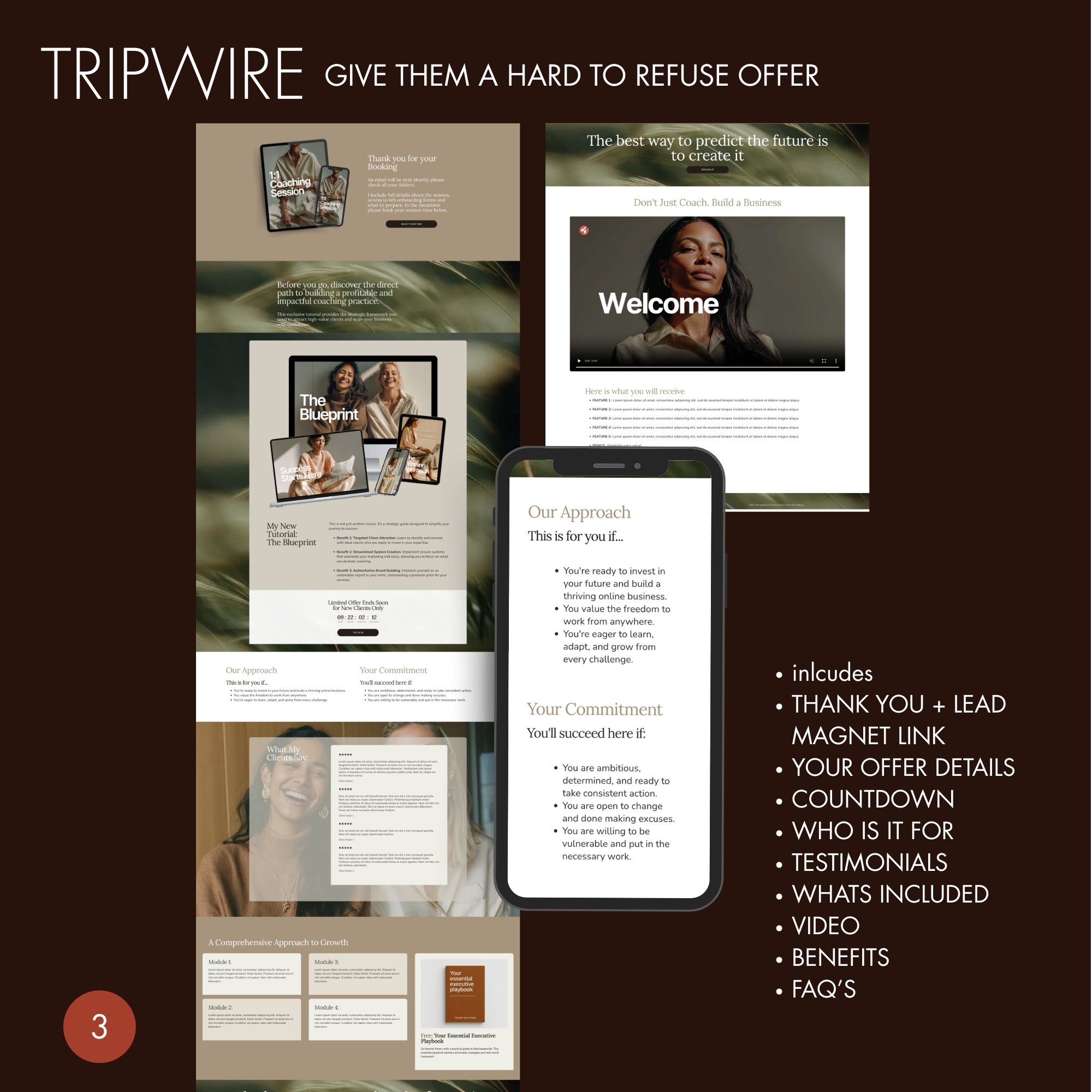 6 Step Sales Funnel with TripWire + Upsell . Systeme.io 