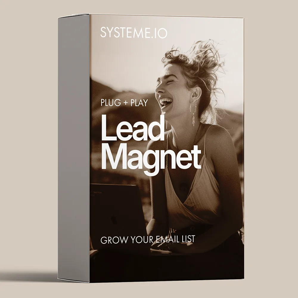 Lead Magnet . Systeme.io  Email Opt-in Kit