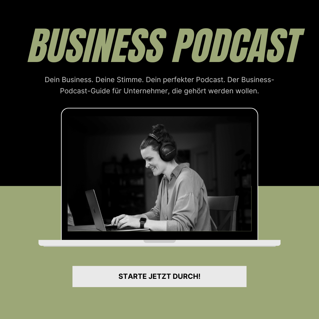 Business Podcast Onlinekurs & BONUS: Dein 1:1 Kreativ- und Umsetzungscall
