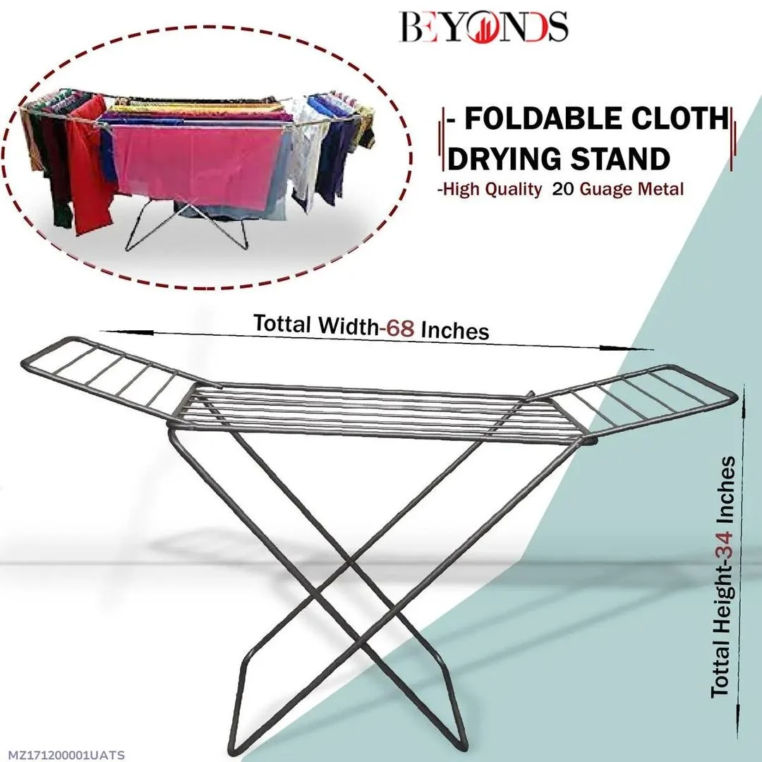 (PK - Website Categroy) Foldable Cloth Drying Stand