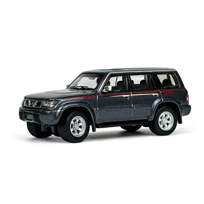 (AOW - Website Categroy) 1:64 Scale Nissan Patrol 1998 Y61 Car Model  | Diecast SUV Model Car