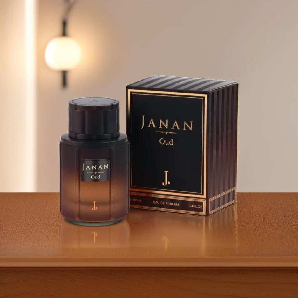 (PK - Website Categroy) Janan Oud Eau de Parfum | Long-Lasting Unisex Oud Perfume - 100ML