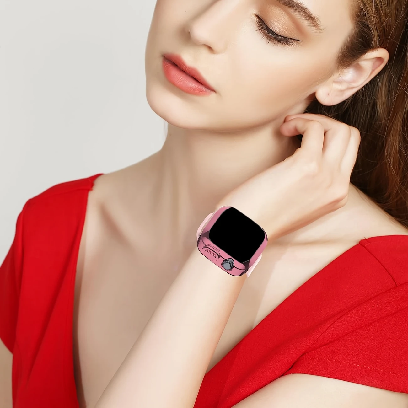 Screen Protector Case for Huawei Watch D2, Soft TPU 