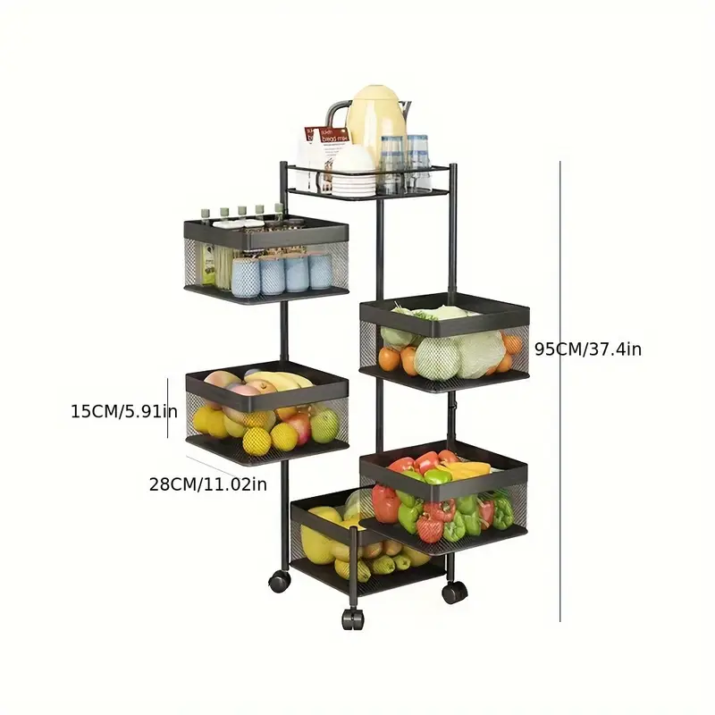 Multi-layer Metal Storage Rack