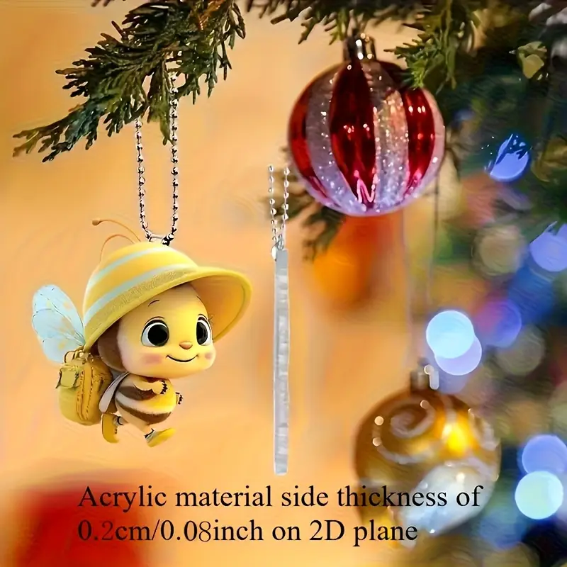 Cute Bee Car Hanging Ornament