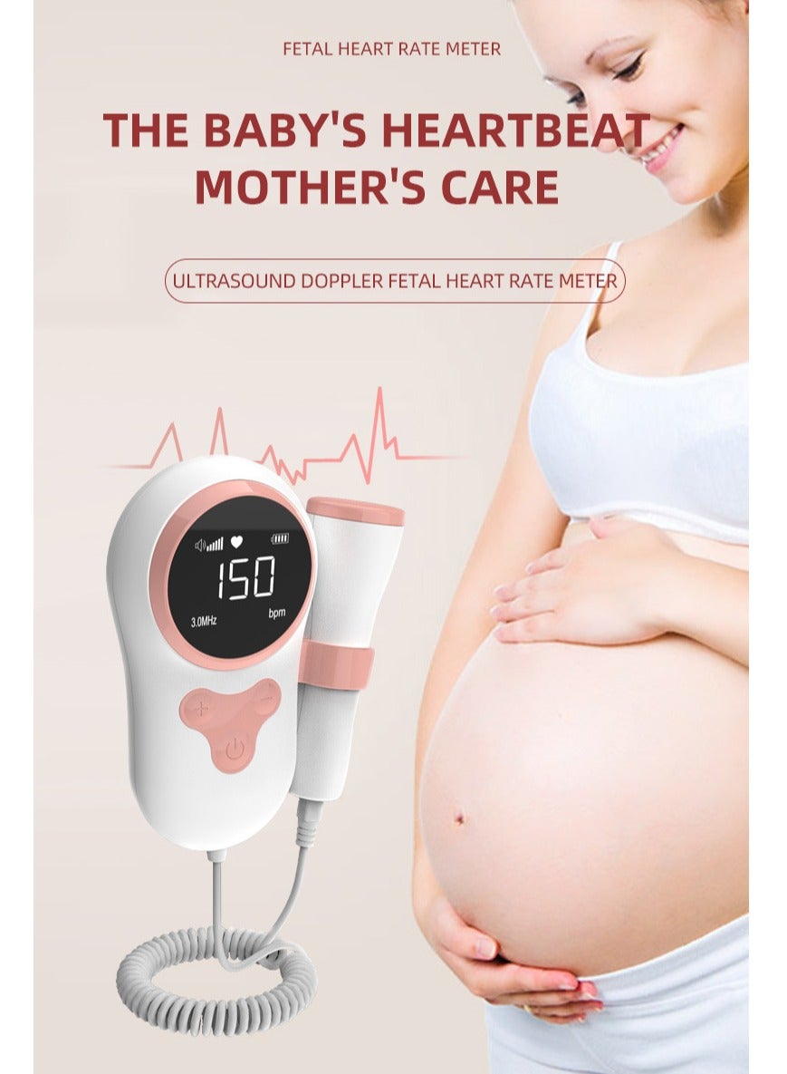 Ultrasound Doppler Fetal Heart Rate Meter