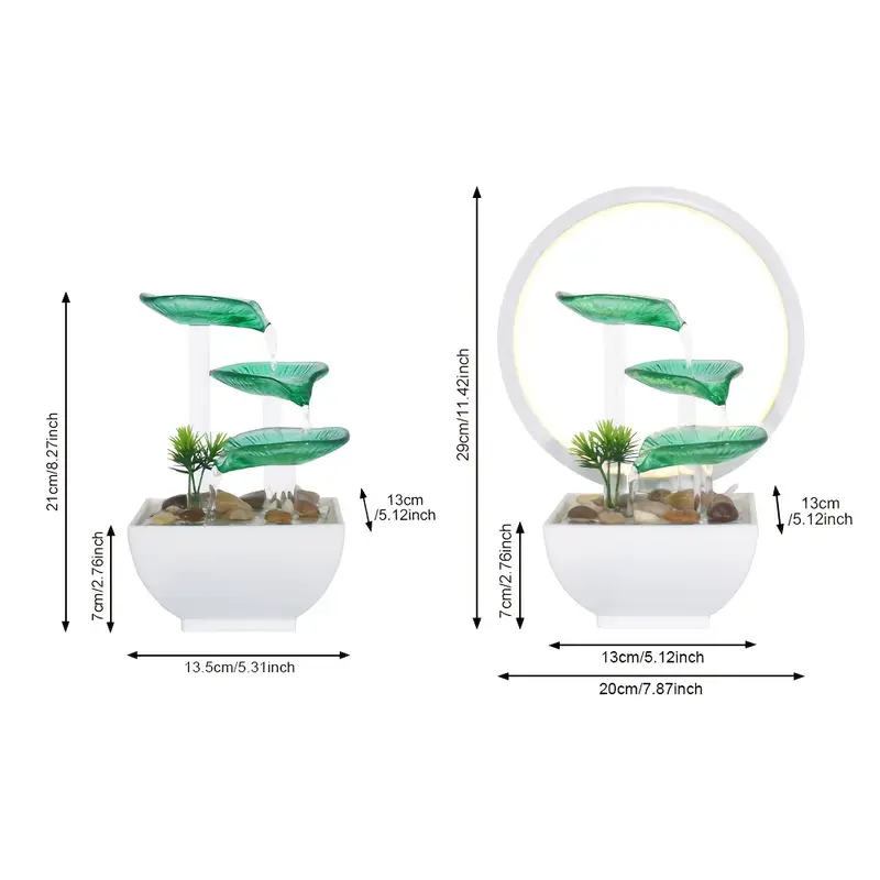 Modern LED Water Fountain