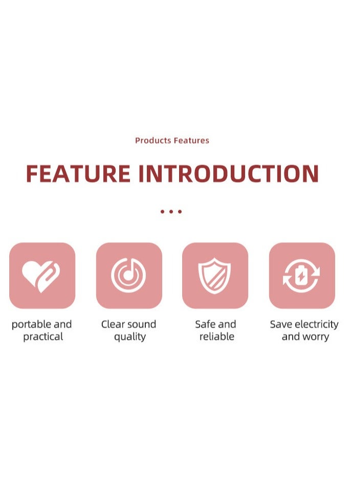 Ultrasound Doppler Fetal Heart Rate Meter