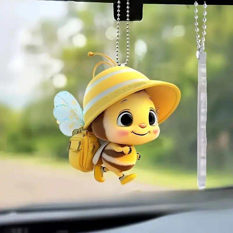 Cute Bee Car Hanging Ornament
