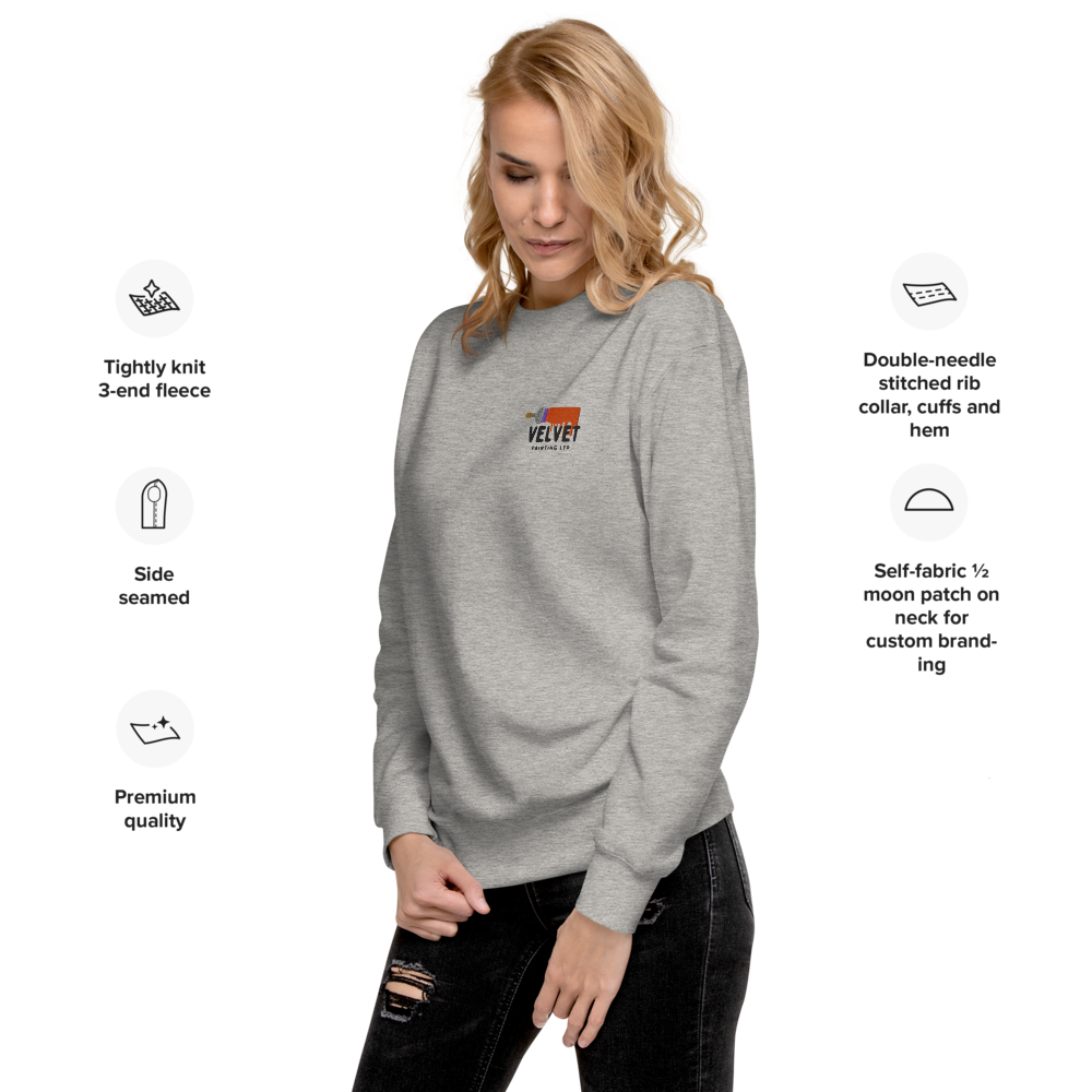 Velvet Painting Premium Sweatshirt