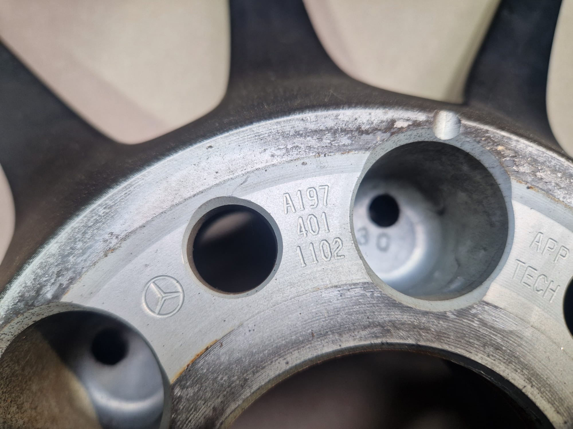 Originale Mercedes SLS AMG Black Series Felge