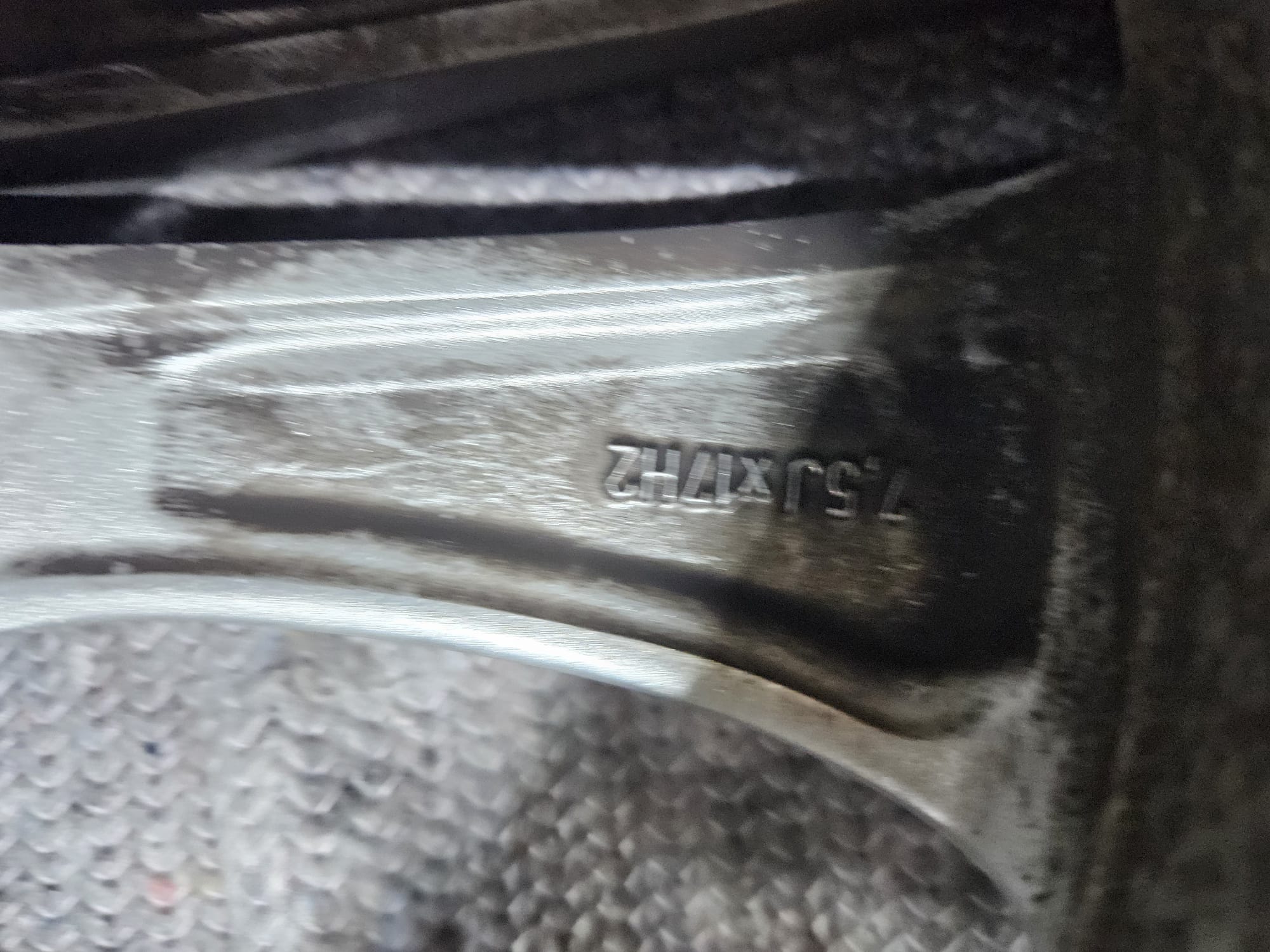 Original Mercedes W246 Felge