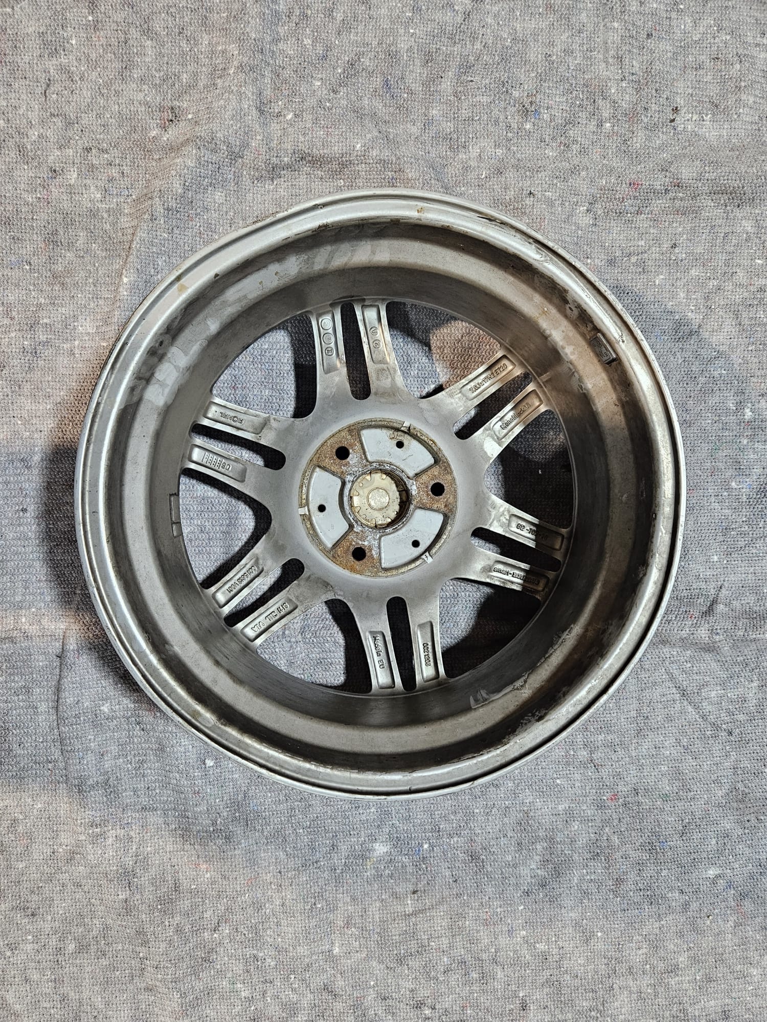 Original Brabus Monoblock VI Smart Felge