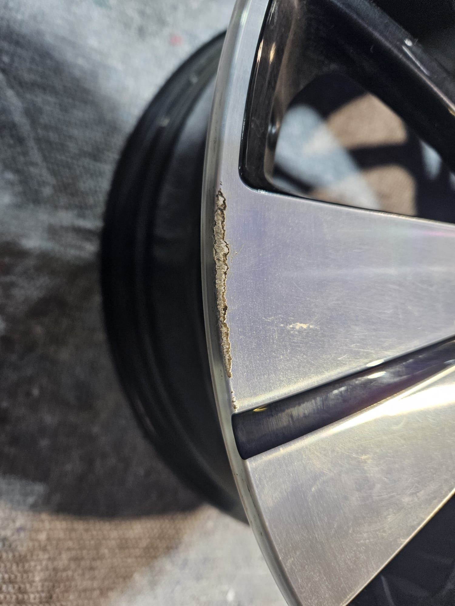 Original Mercedes W246 Felge