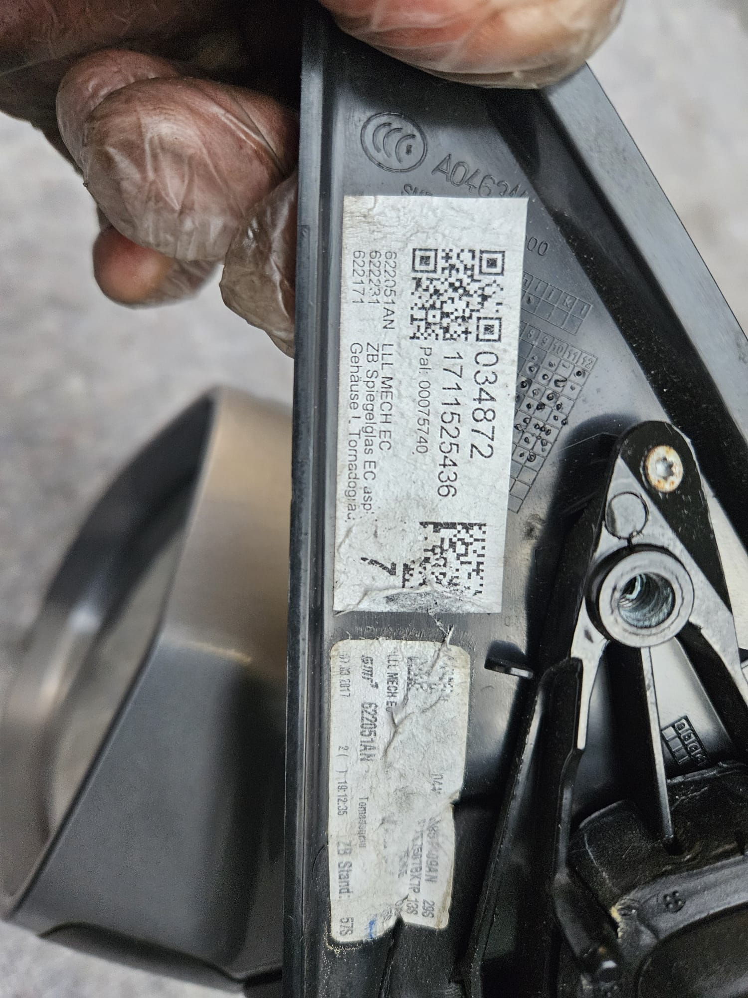 Original Audi A6 C 7 Außenspiegel rechts