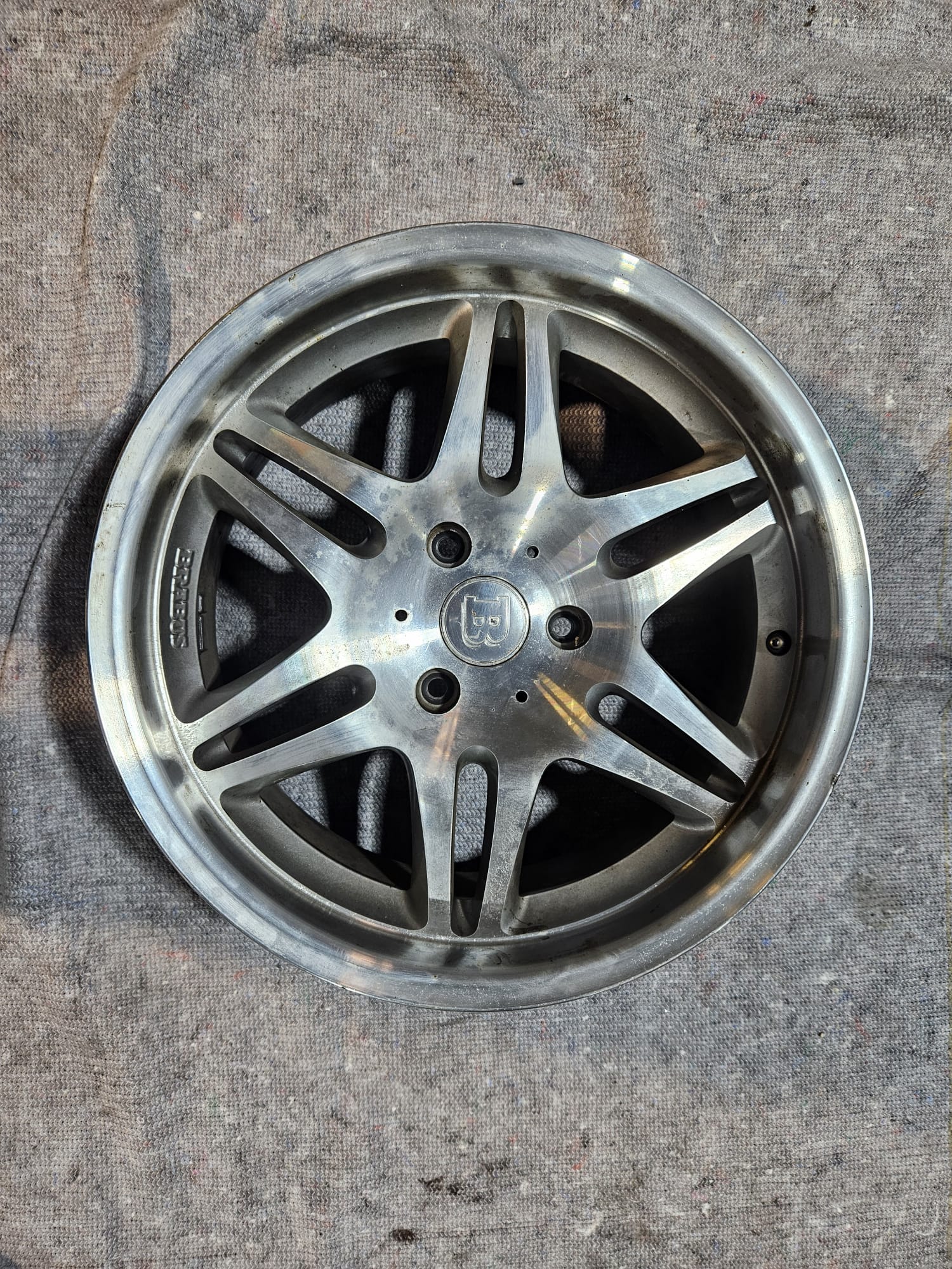 Original Brabus Monoblock VI Smart Felge