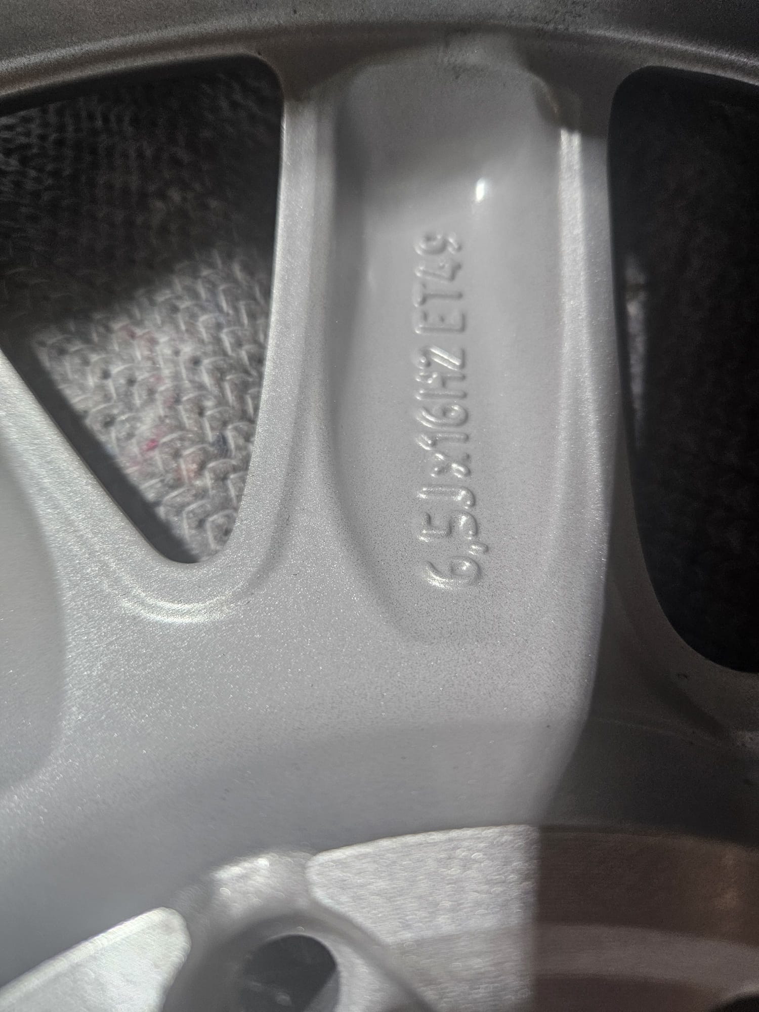 Original Mercedes W246 Felge A 2464010202