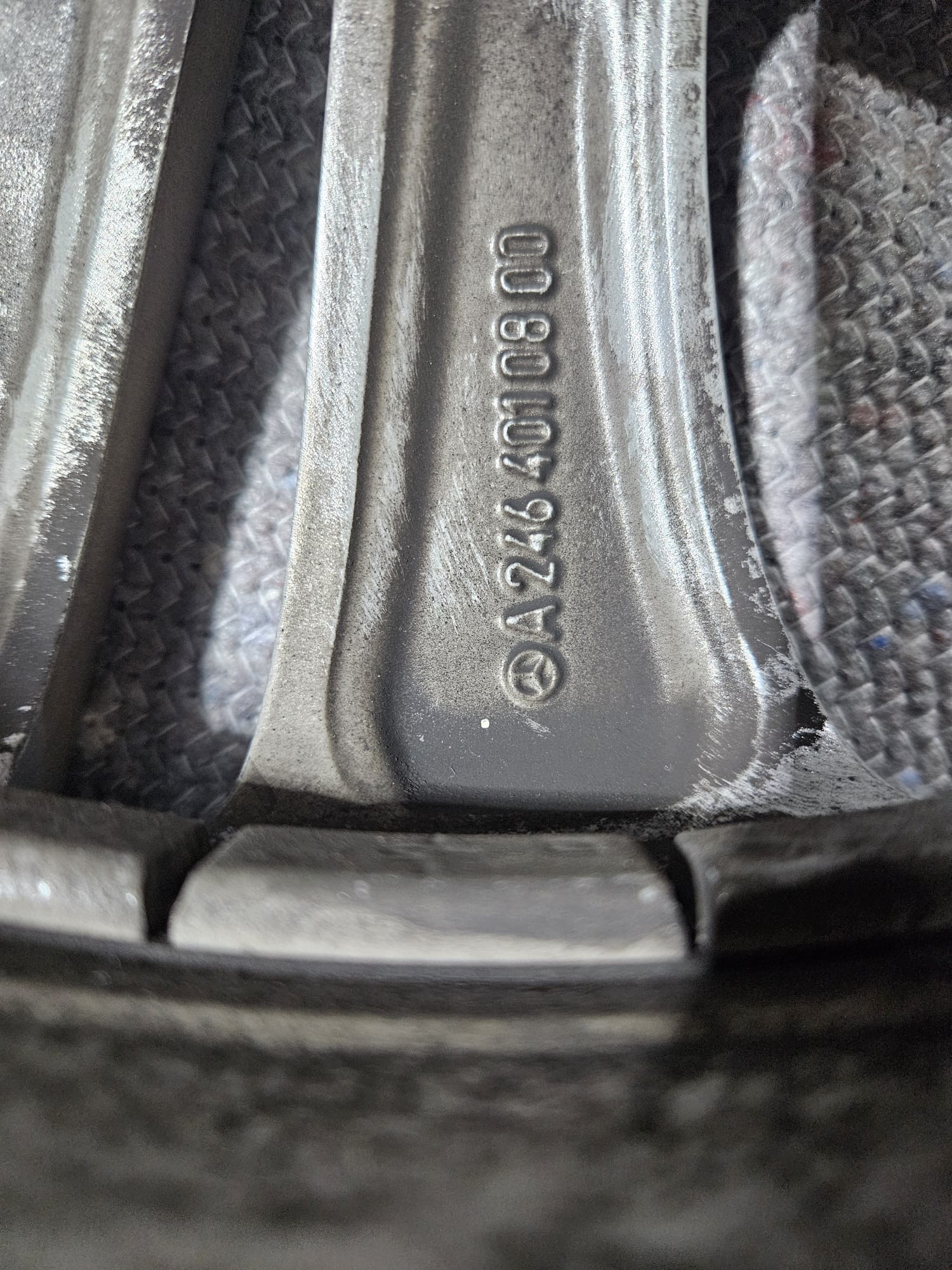 Original Mercedes W246 Felge