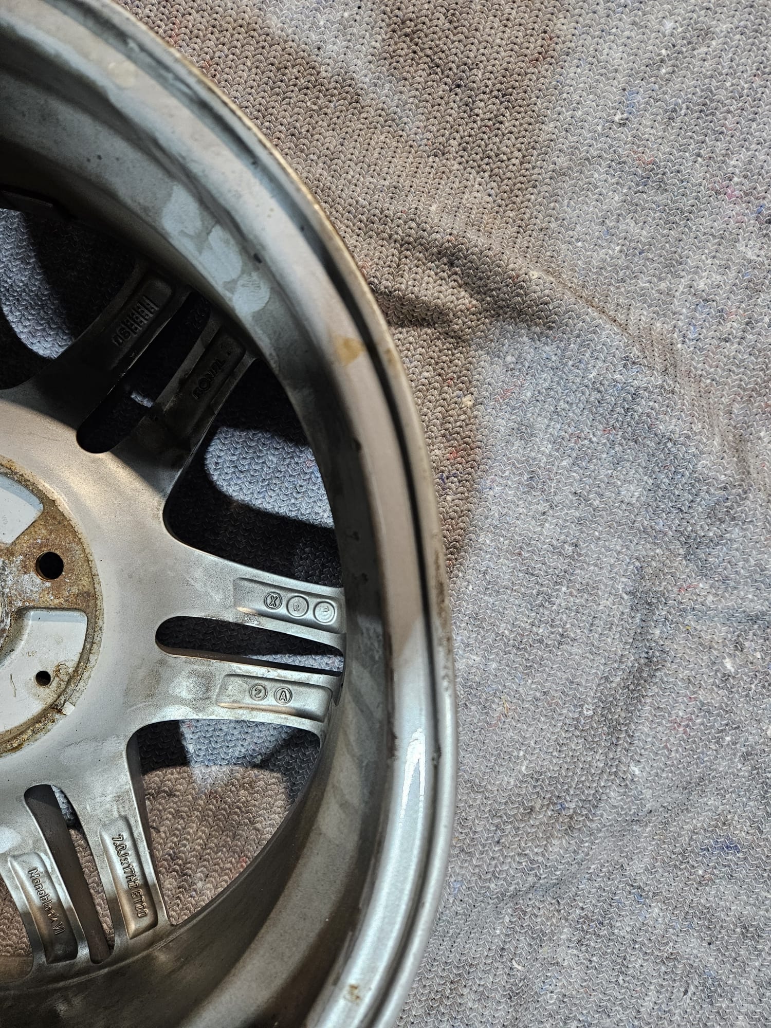 Original Brabus Monoblock VI Smart Felge